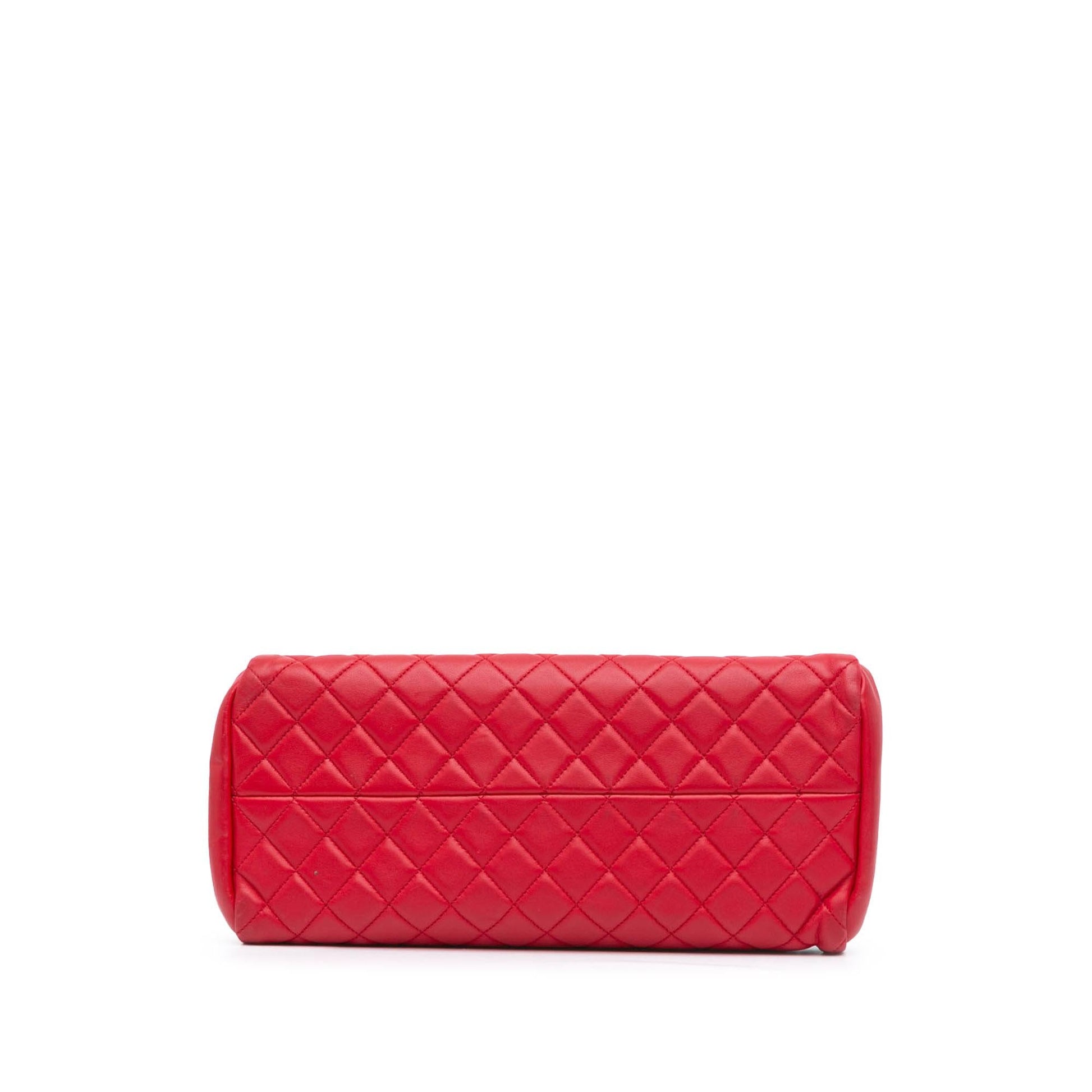 Chanel Lambskin Just Mademoiselle Shoulder Bag