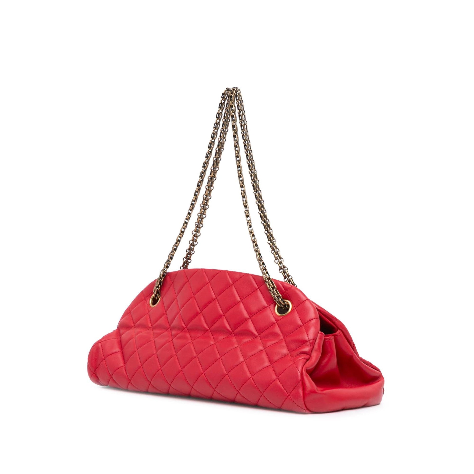 Chanel Lambskin Just Mademoiselle Shoulder Bag