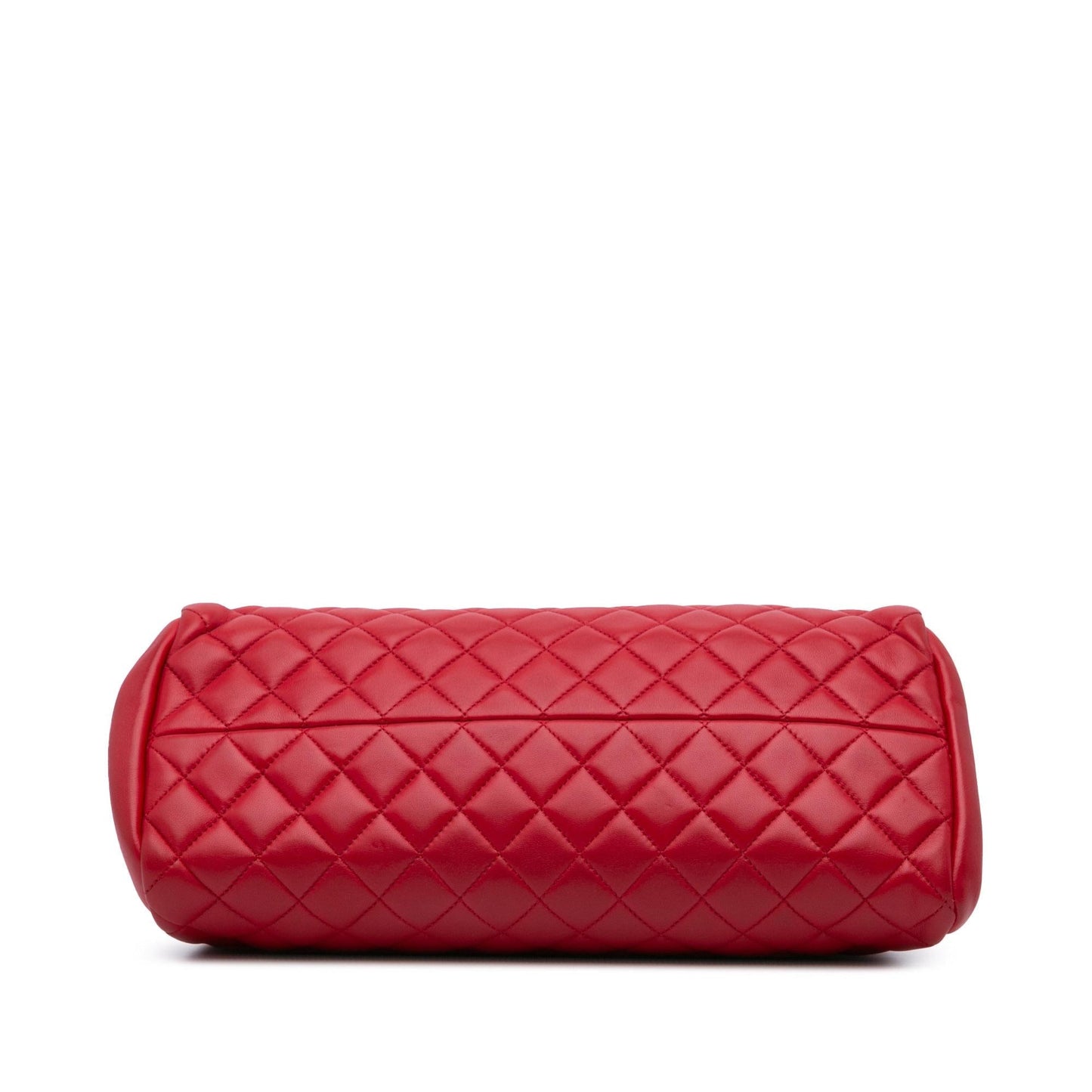 Chanel Lambskin Mademoiselle Bowling Handbag