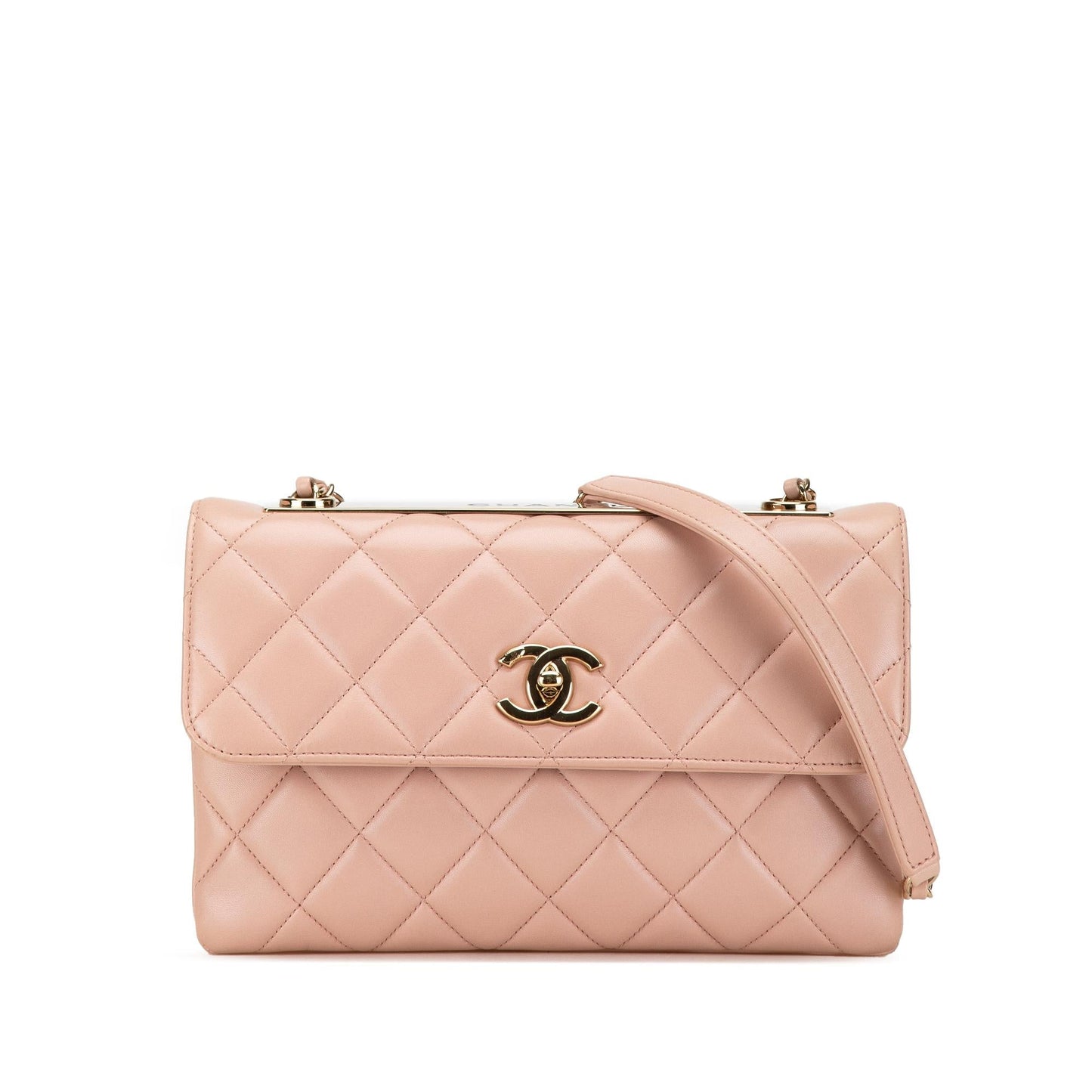 Chanel Lambskin Trendy CC Flap SHG-aiyRfH Handbag