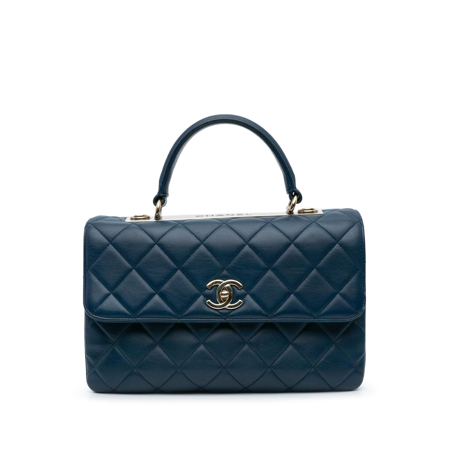 Chanel Lambskin Trendy CC Flap Handbag Cc Flap