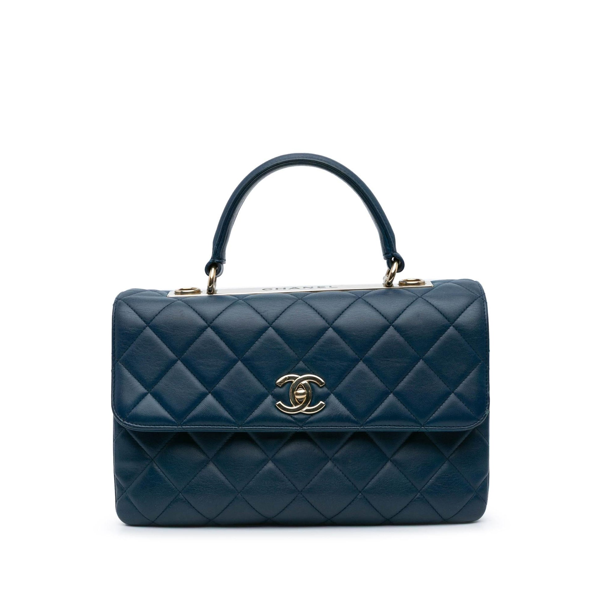 Chanel Lambskin Trendy CC Flap Handbag Cc Flap