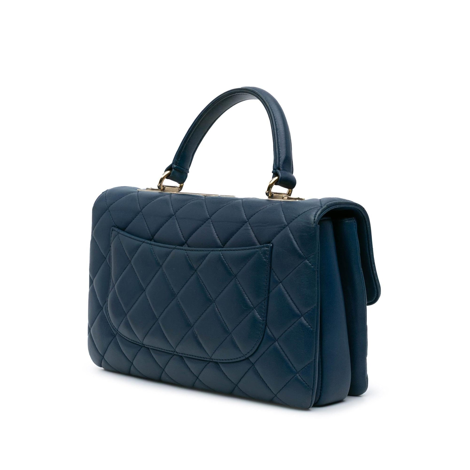 Chanel Lambskin Trendy CC Flap Handbag Cc Flap