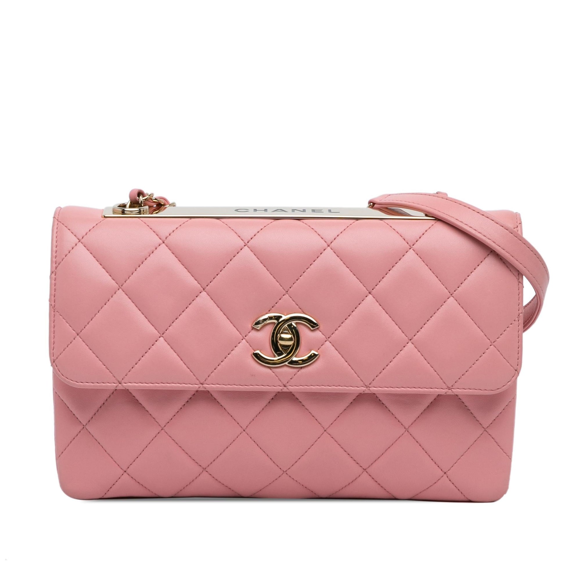 Chanel Lambskin Trendy CC Flap Handbag Flap 2