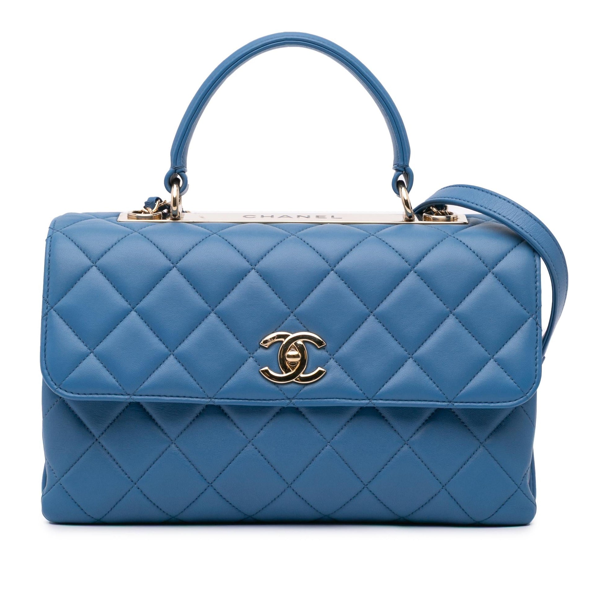 Chanel Lambskin Trendy CC Flap Handbag Flap 3