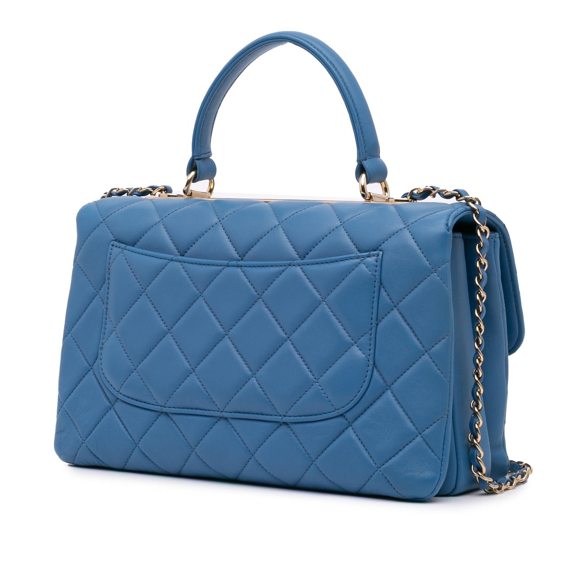 Chanel Lambskin Trendy CC Flap Handbag Flap 3