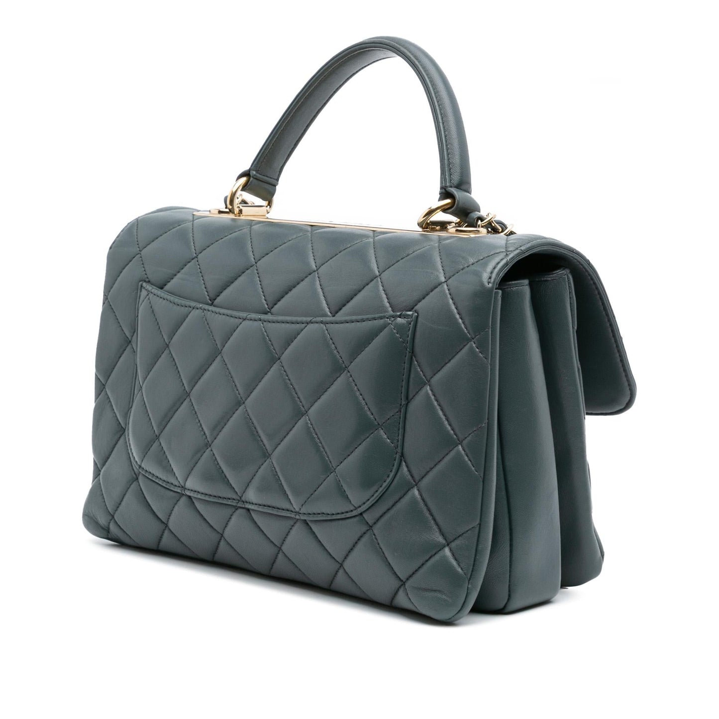 Chanel Lambskin Trendy CC Top Handle Handbag Bag 1