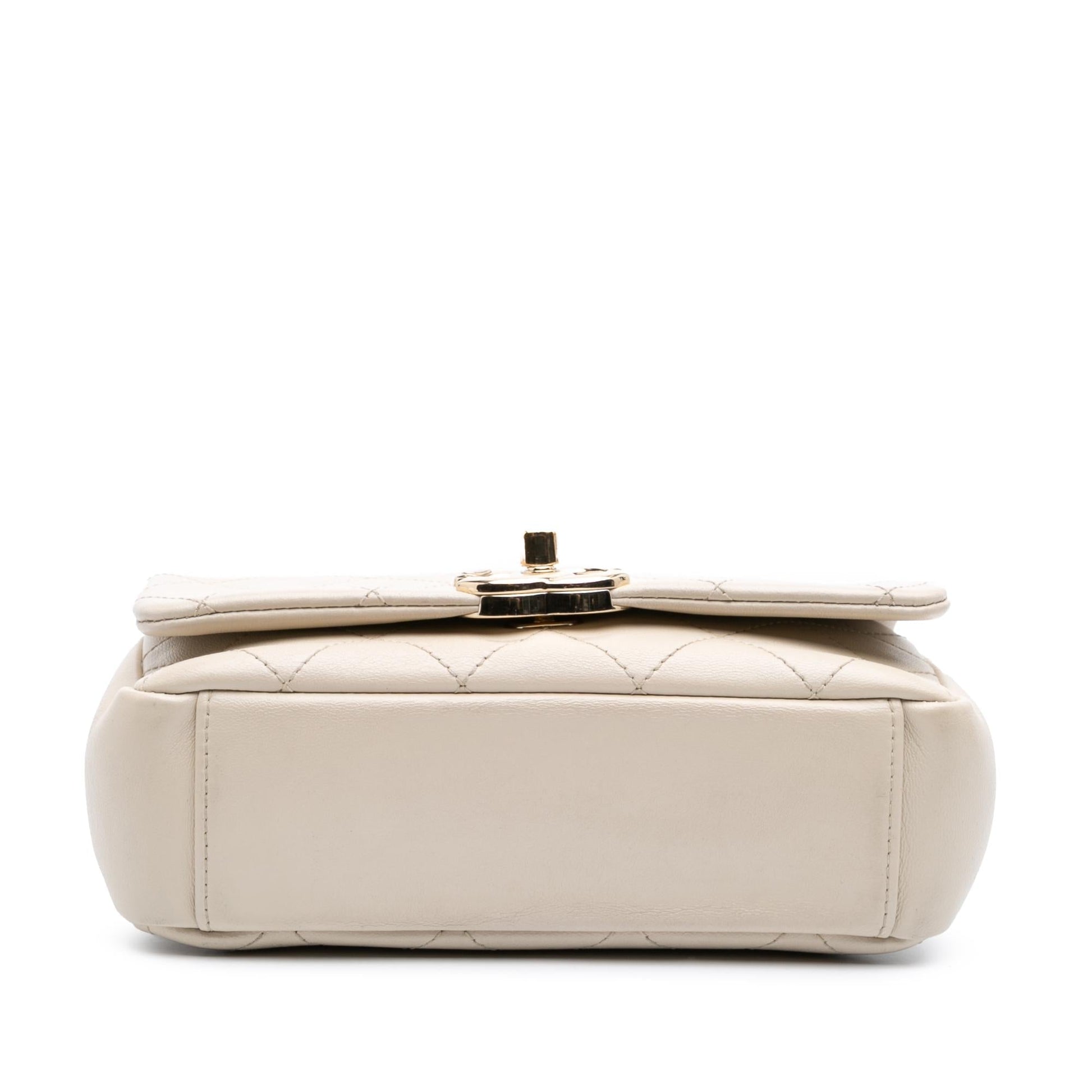 Chanel Lambskin Twist Enamel CC Flap Handbag 6