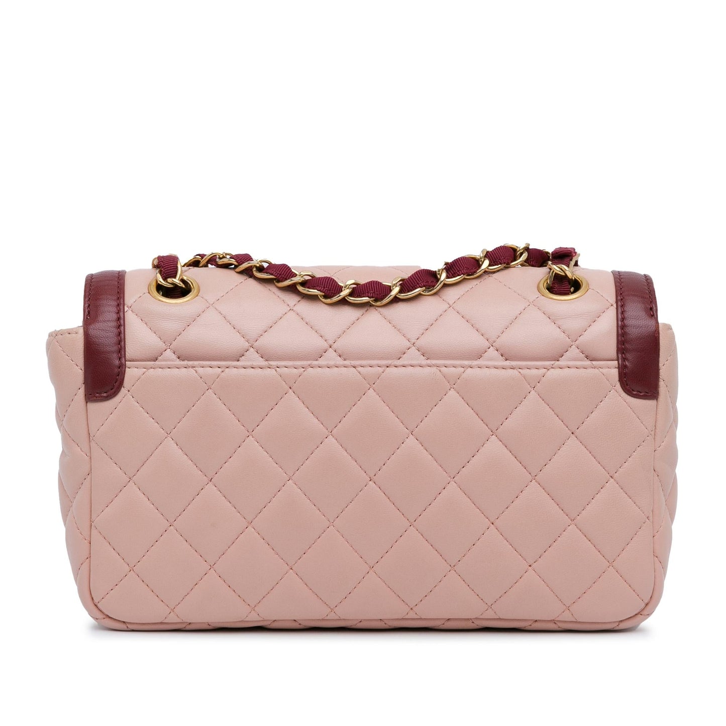 Chanel Medium Lambskin Two Tone Day Flap (SHG-lSZu9P)