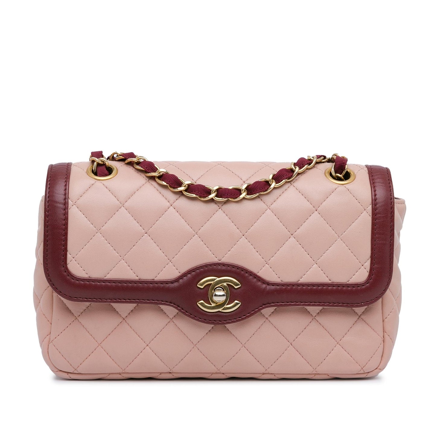 Chanel Lambskin Two Tone Day Flap SHG-lSZu9P Handbag