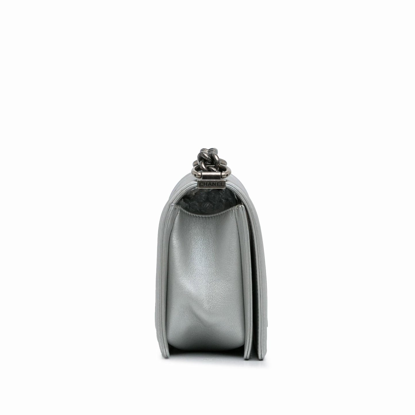 Chanel Medium Metallic Boy Flap (Shg-Xckeoz) Bag