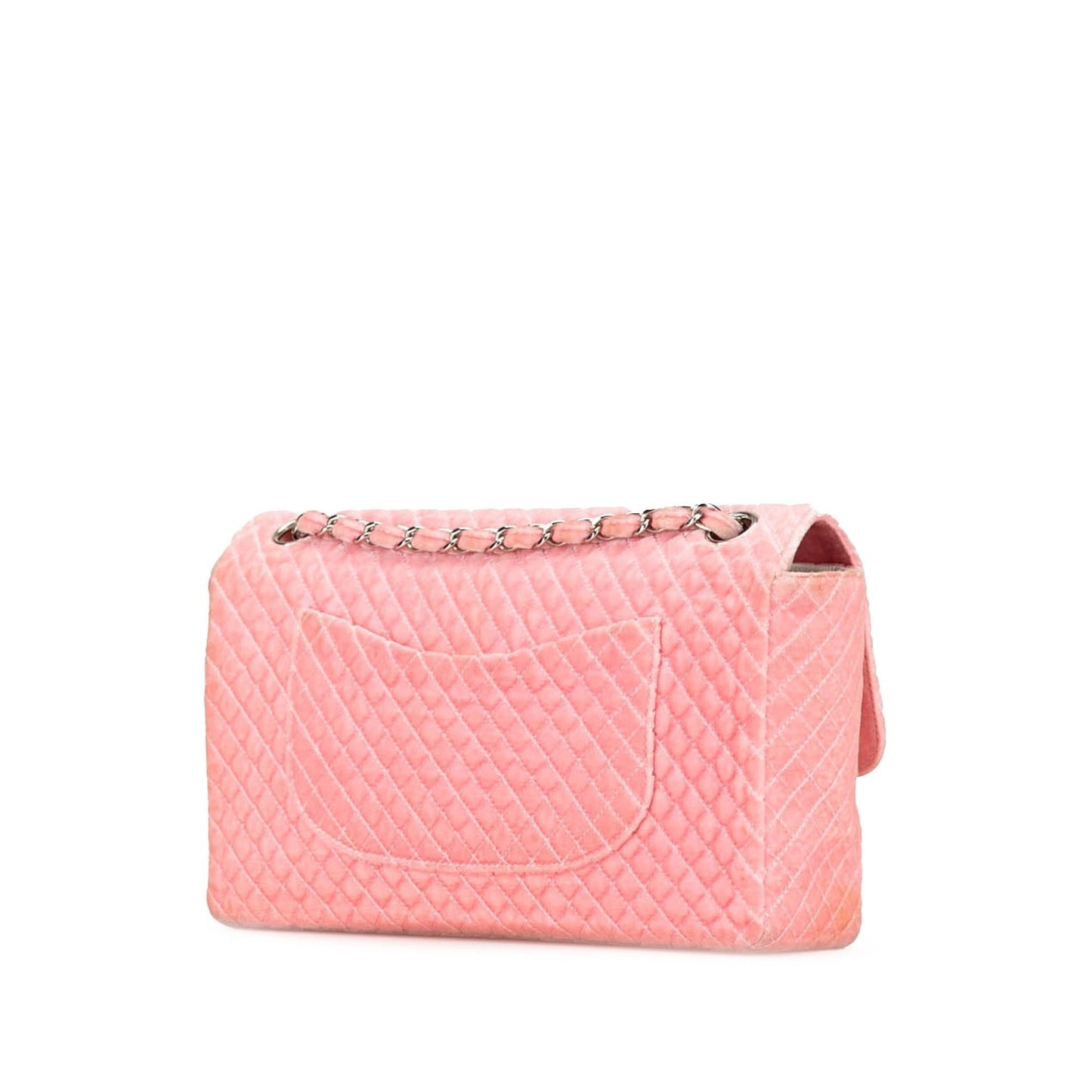 Chanel Micro Quilted Velvet CC Flap Handbag