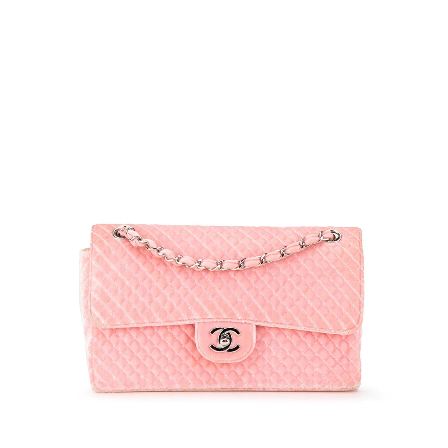 Chanel Micro Quilted Velvet CC Flap Handbag Cc Flap