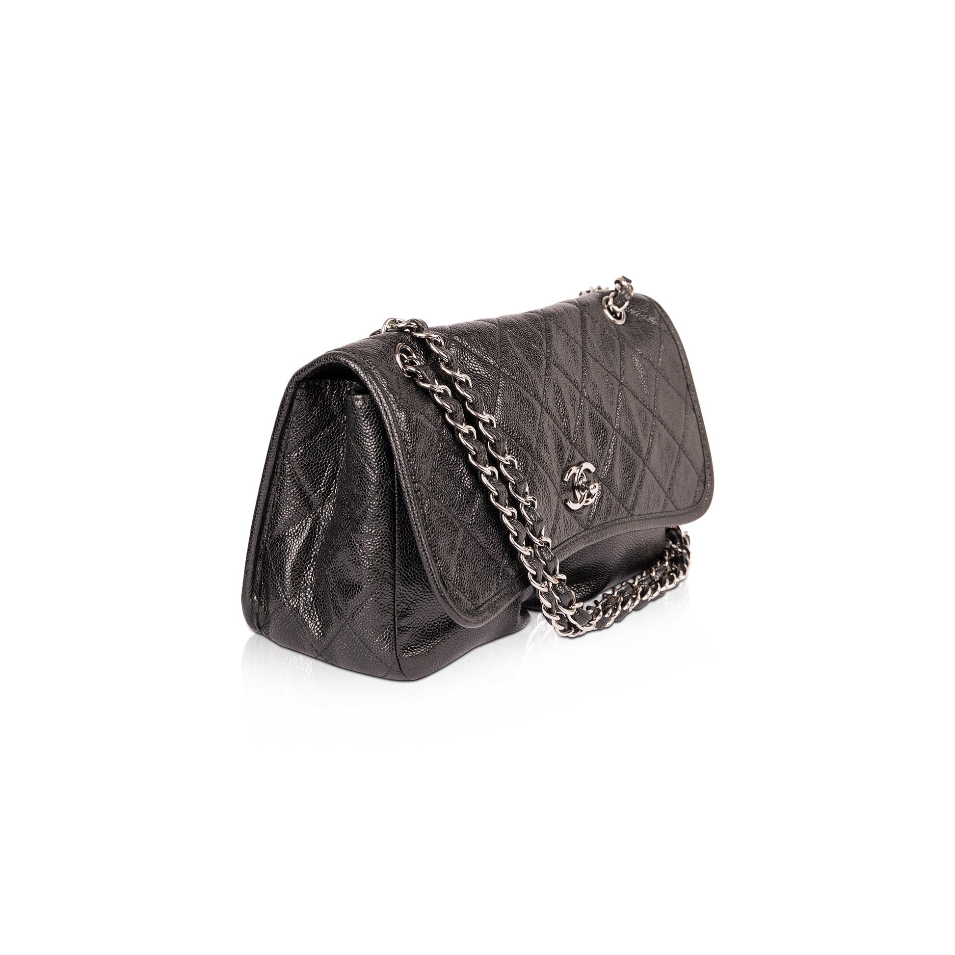 Chanel Natural Beauty Split Pocket Flap Travel Bag