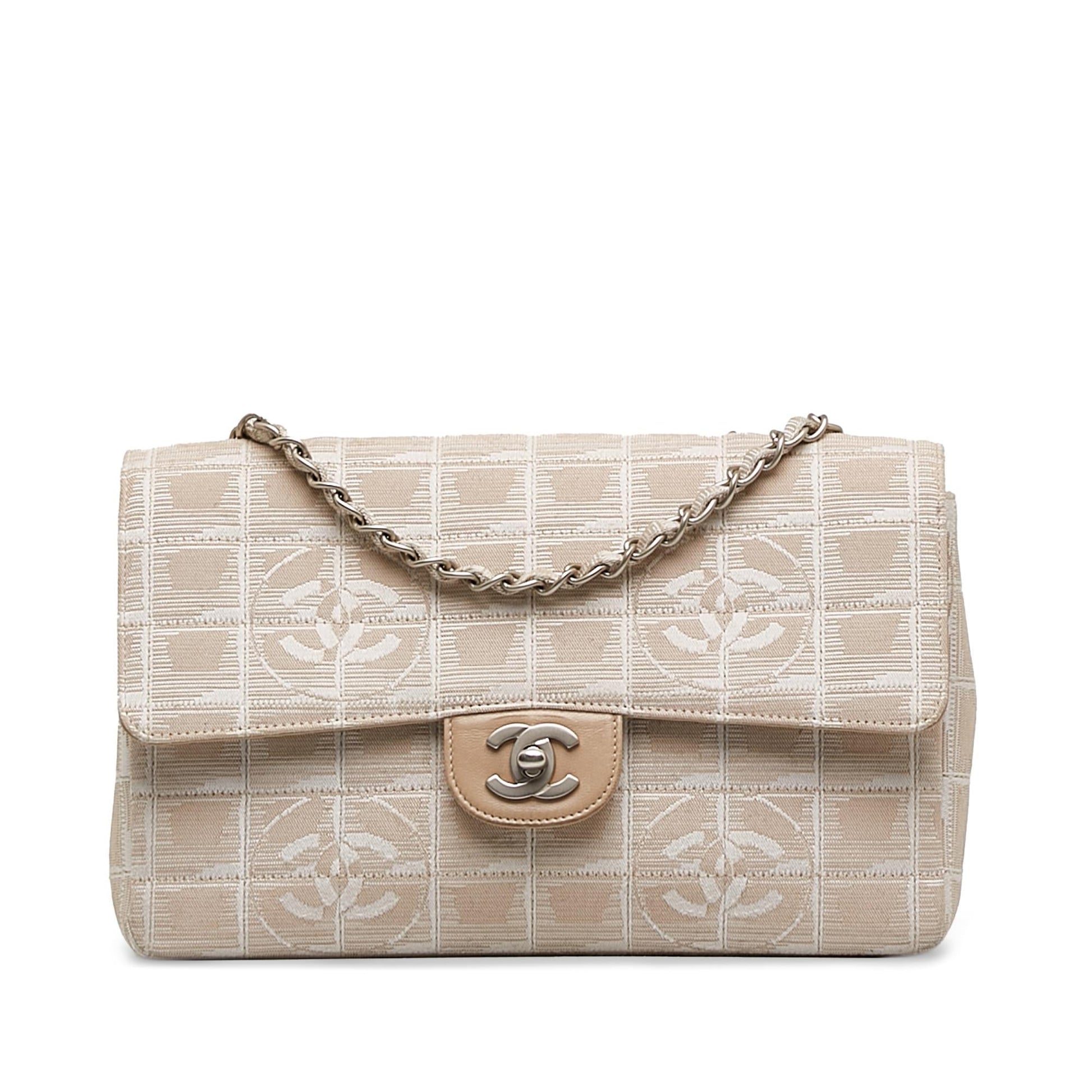 Chanel New Line Classic Flap Single SHG-EnyZcL Travel Bag