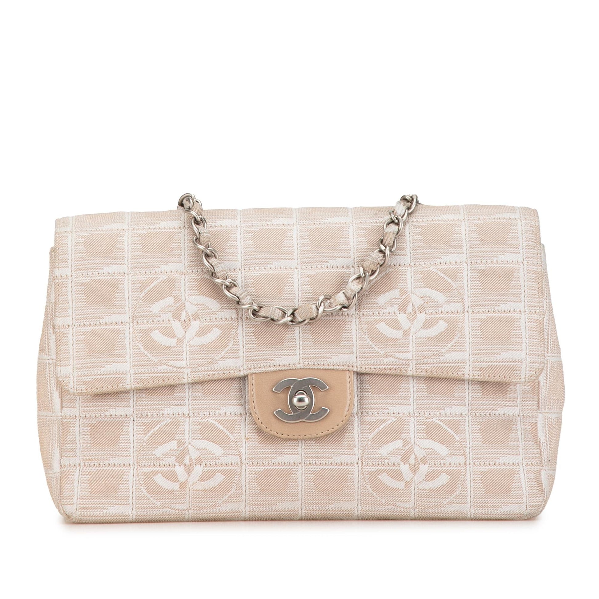 Chanel New Line Classic Single Flap SHG-cuFSag Travel Bag