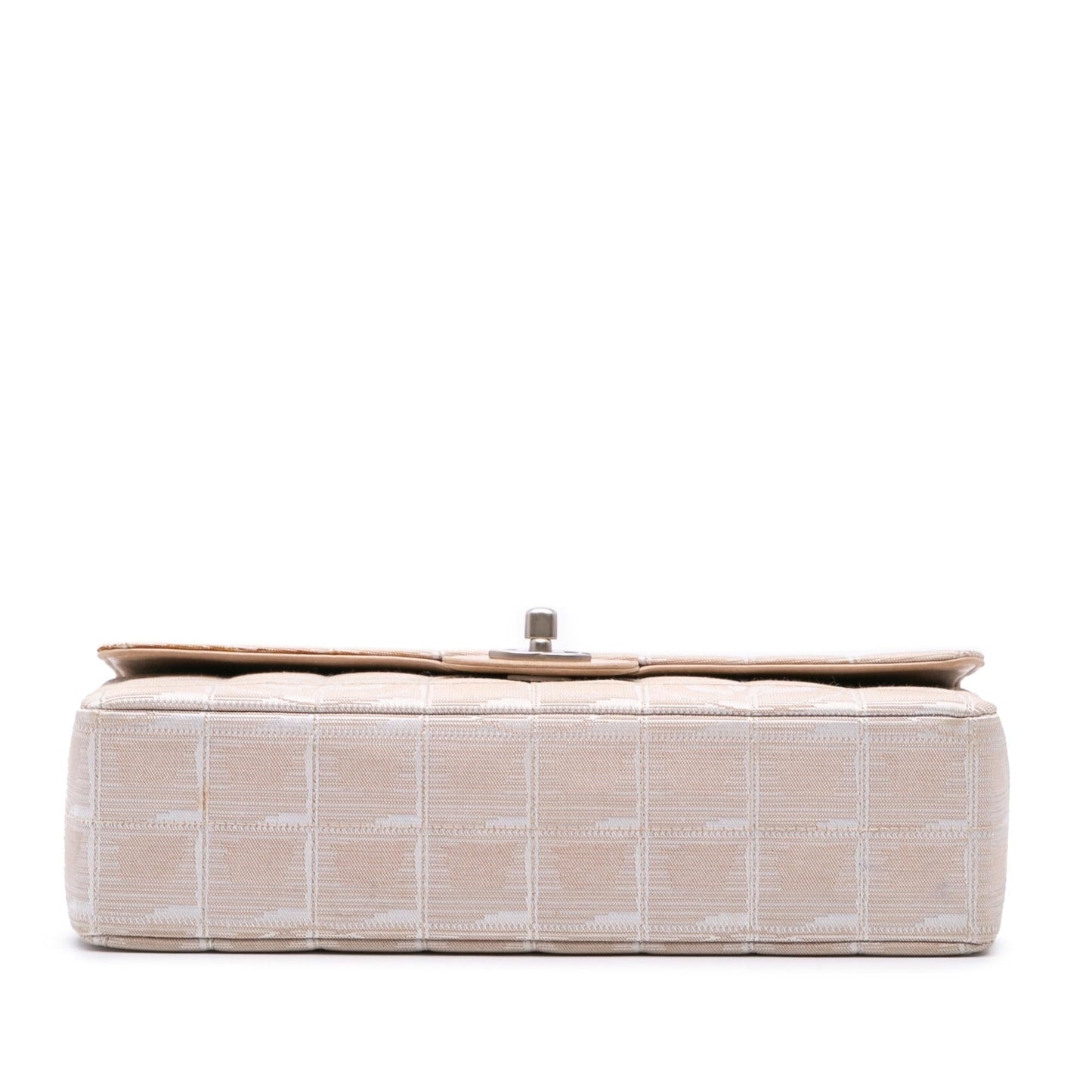 Chanel New Line Nylon Single Flap Travel Bag Flap 1