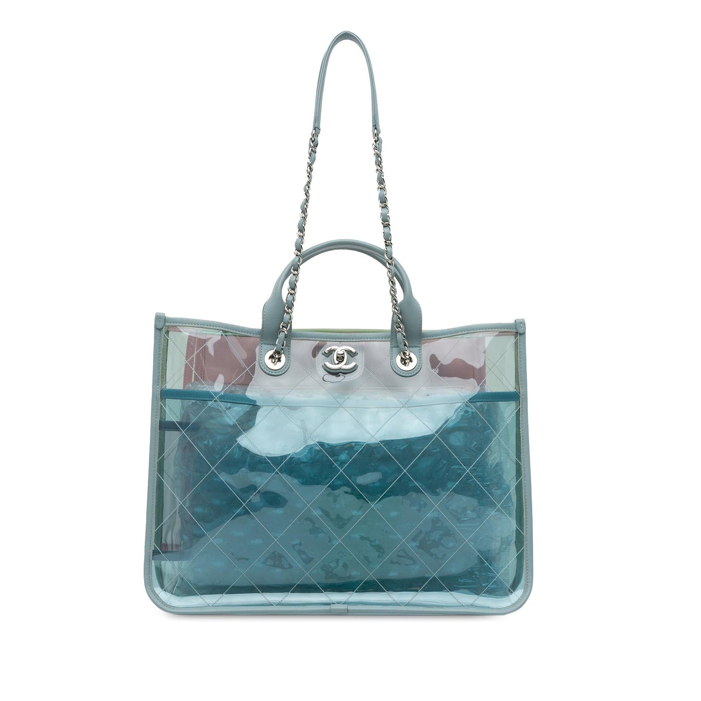 Chanel PVC Lambskin Coco Splash Shopping SHG-WtYeE8 Tote Bag