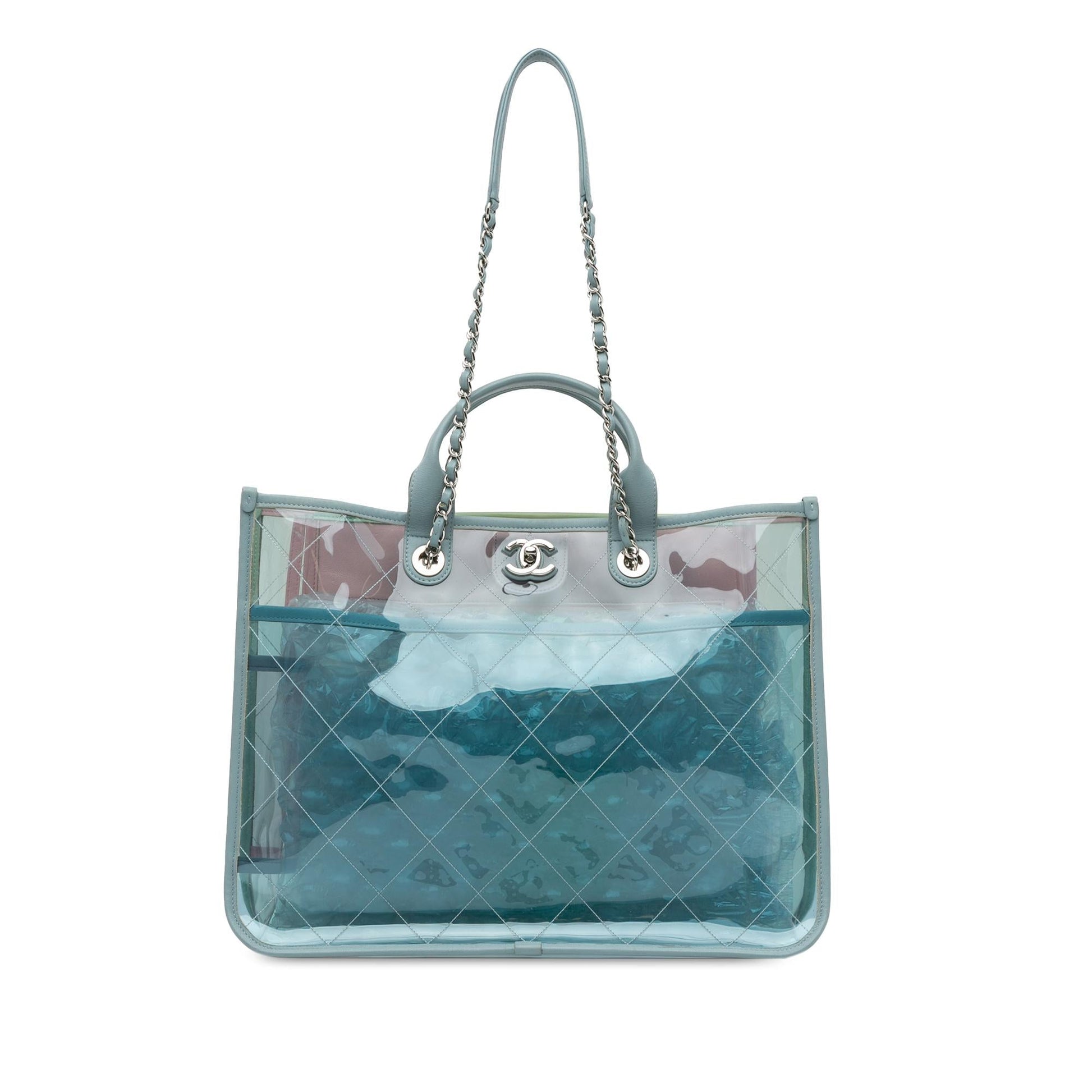 Chanel PVC Lambskin Coco Splash Shopping SHG-WtYeE8 Tote Bag