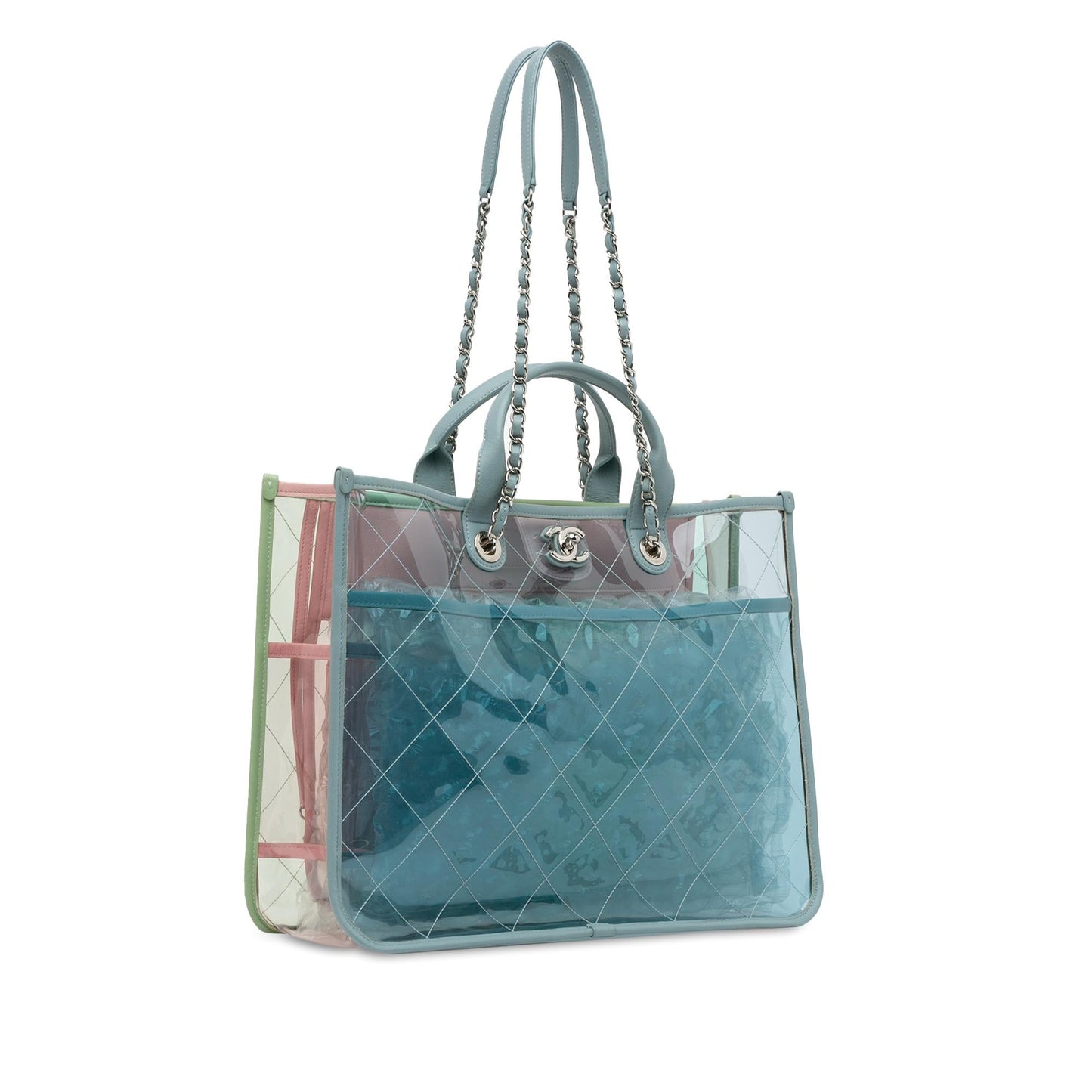 Chanel PVC Lambskin Coco Splash Shopping SHG-WtYeE8 Tote Bag