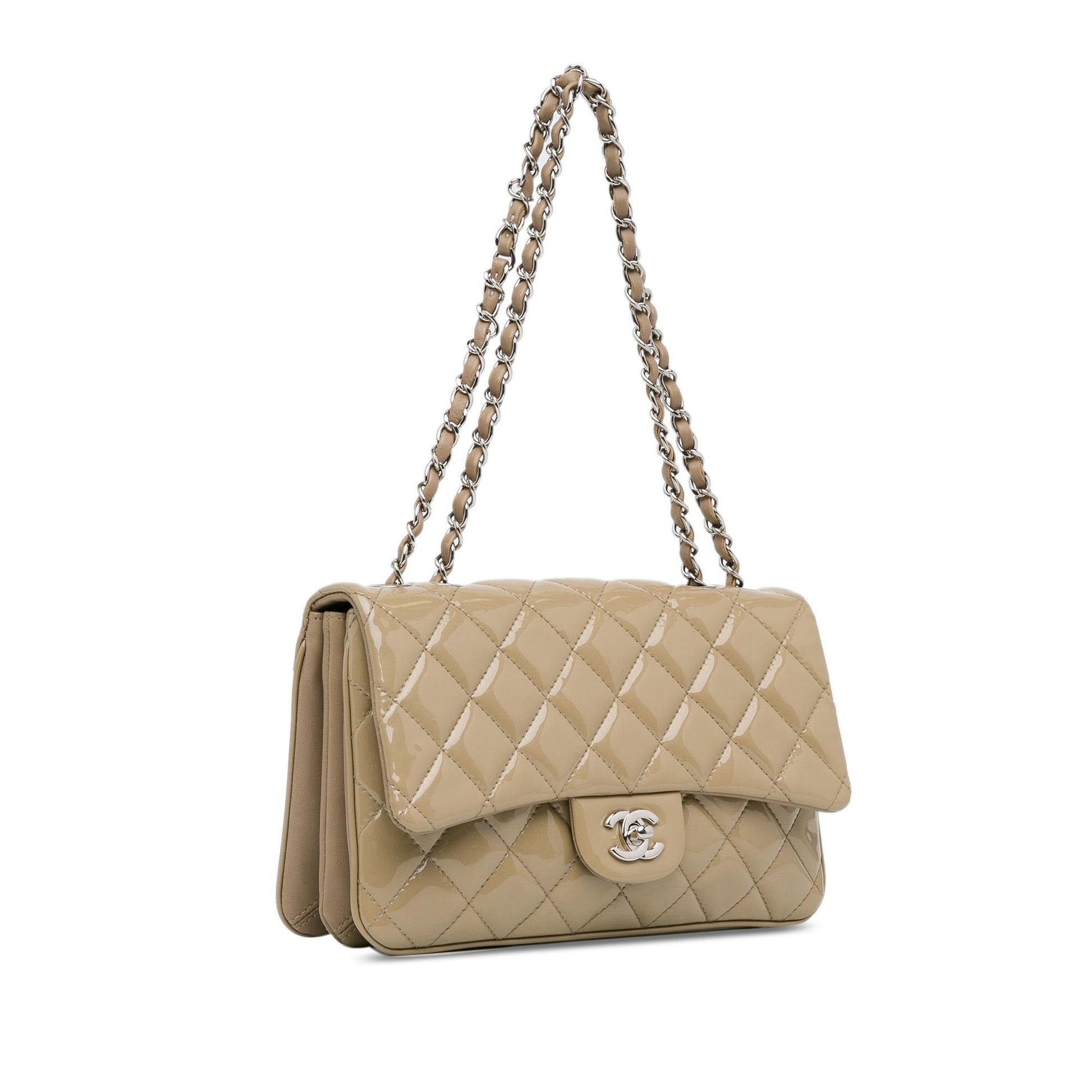 Chanel Patent 3 Accordion Flap SHG-8ZGroo Handbag