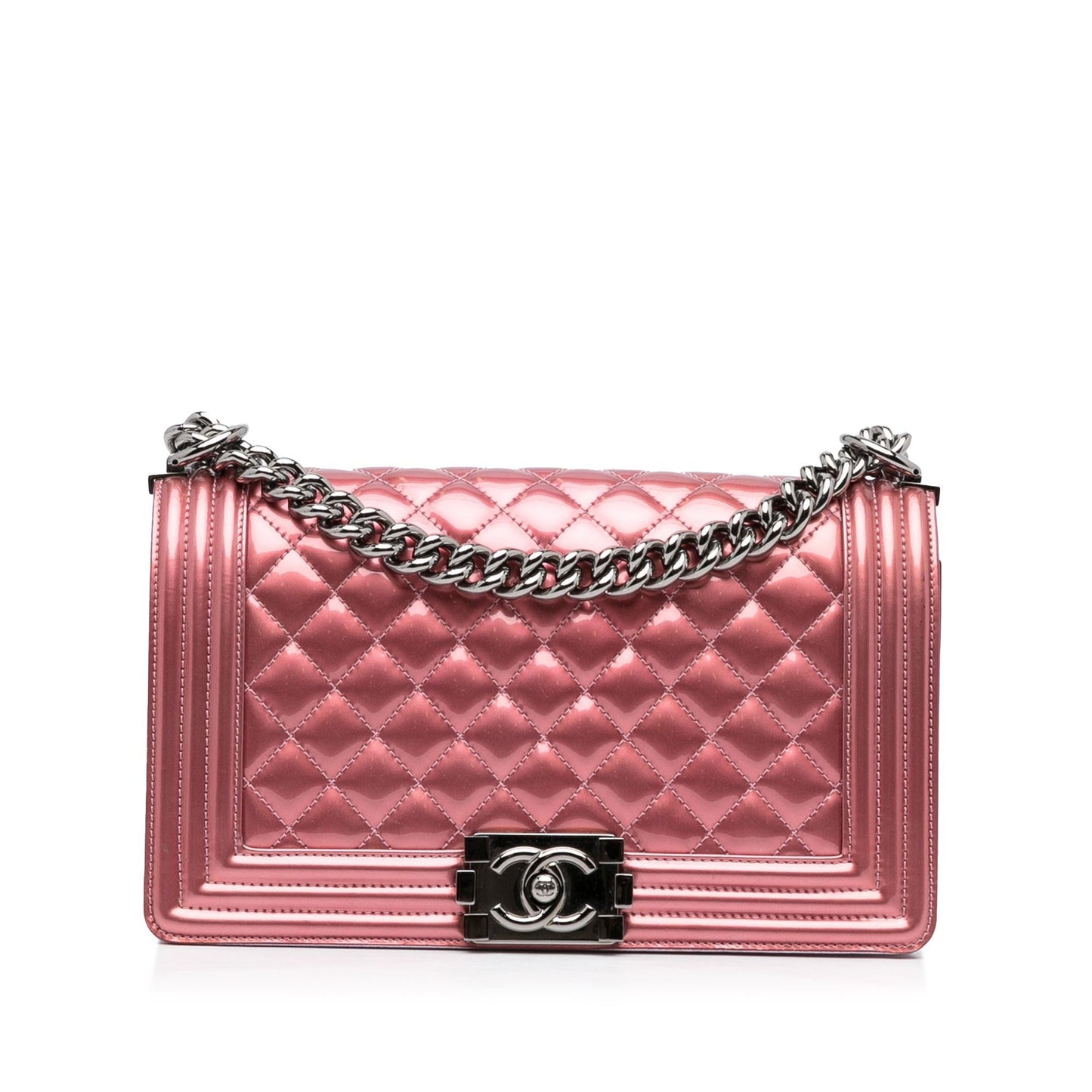 Chanel Patent Boy Flap SHG-wc3pNx Shoulder Bag