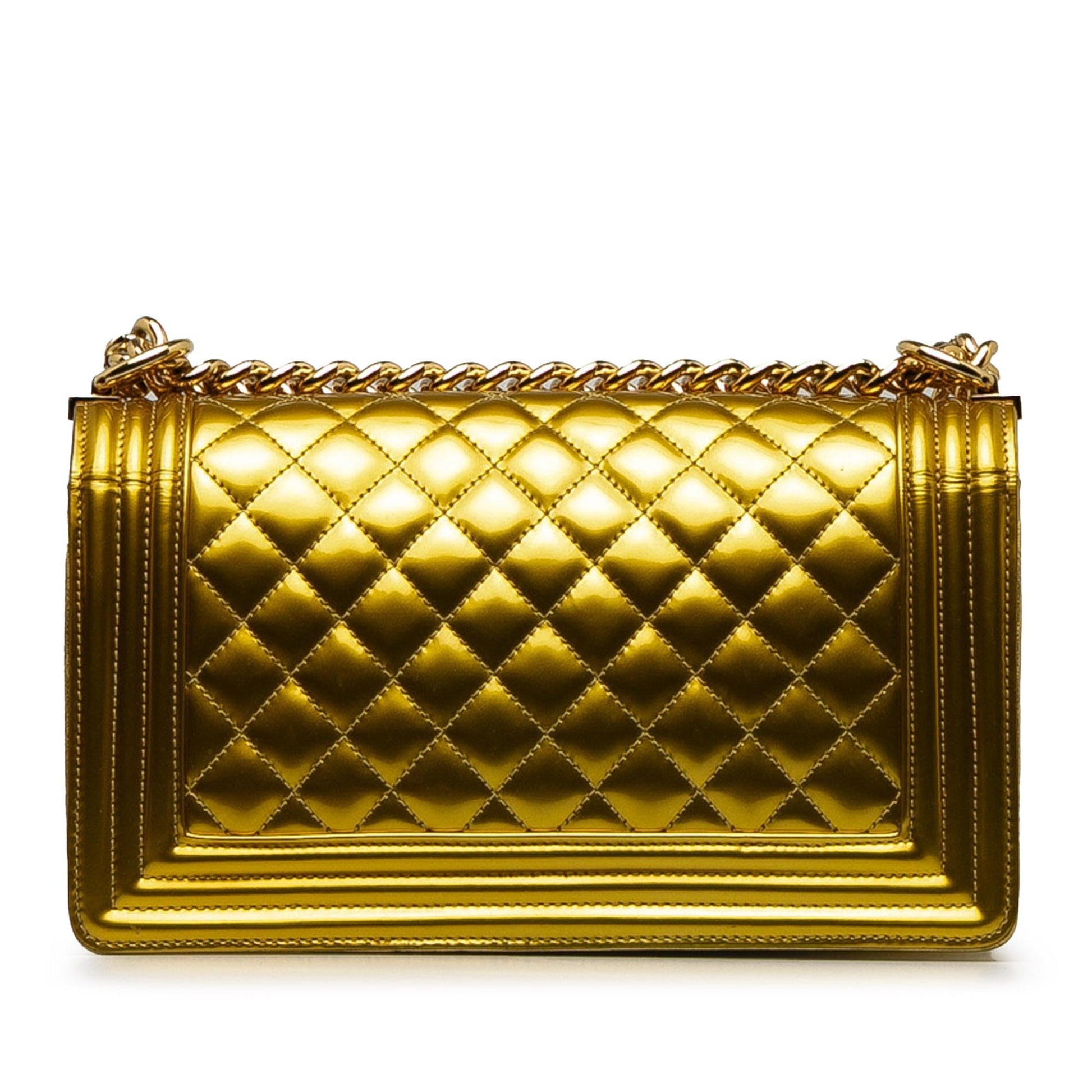 Chanel Patent Boy Flap SHG-a2PhMm Shoulder Bag