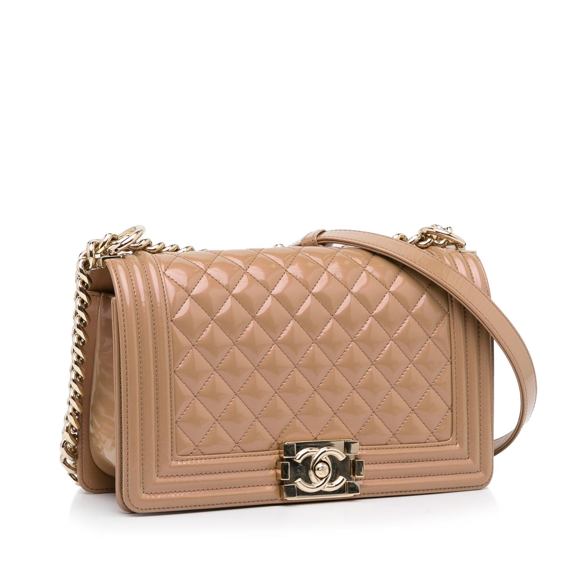 Chanel Patent Boy Flap SHG-JStm2j Handbag