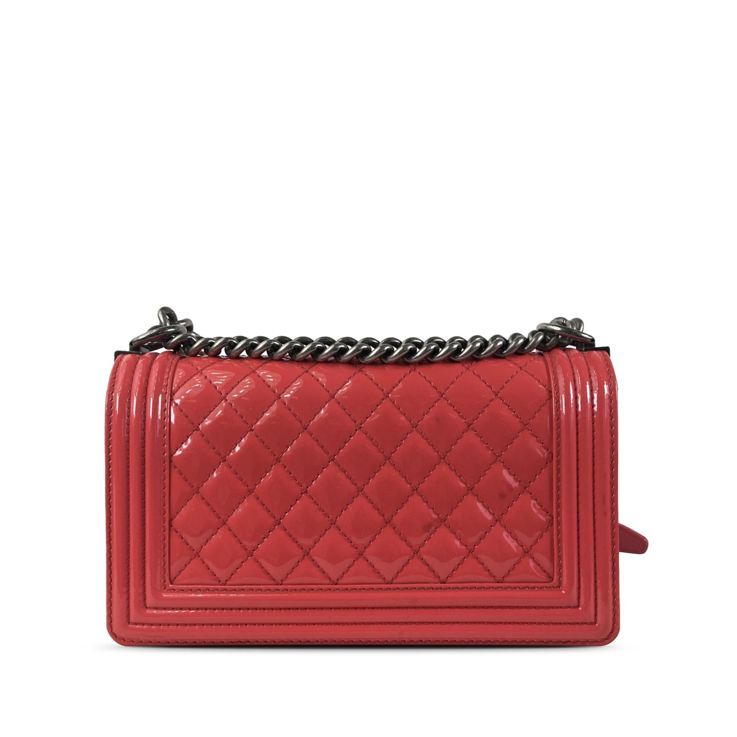 Chanel Patent Boy Flap SHG-5SohTg Handbag