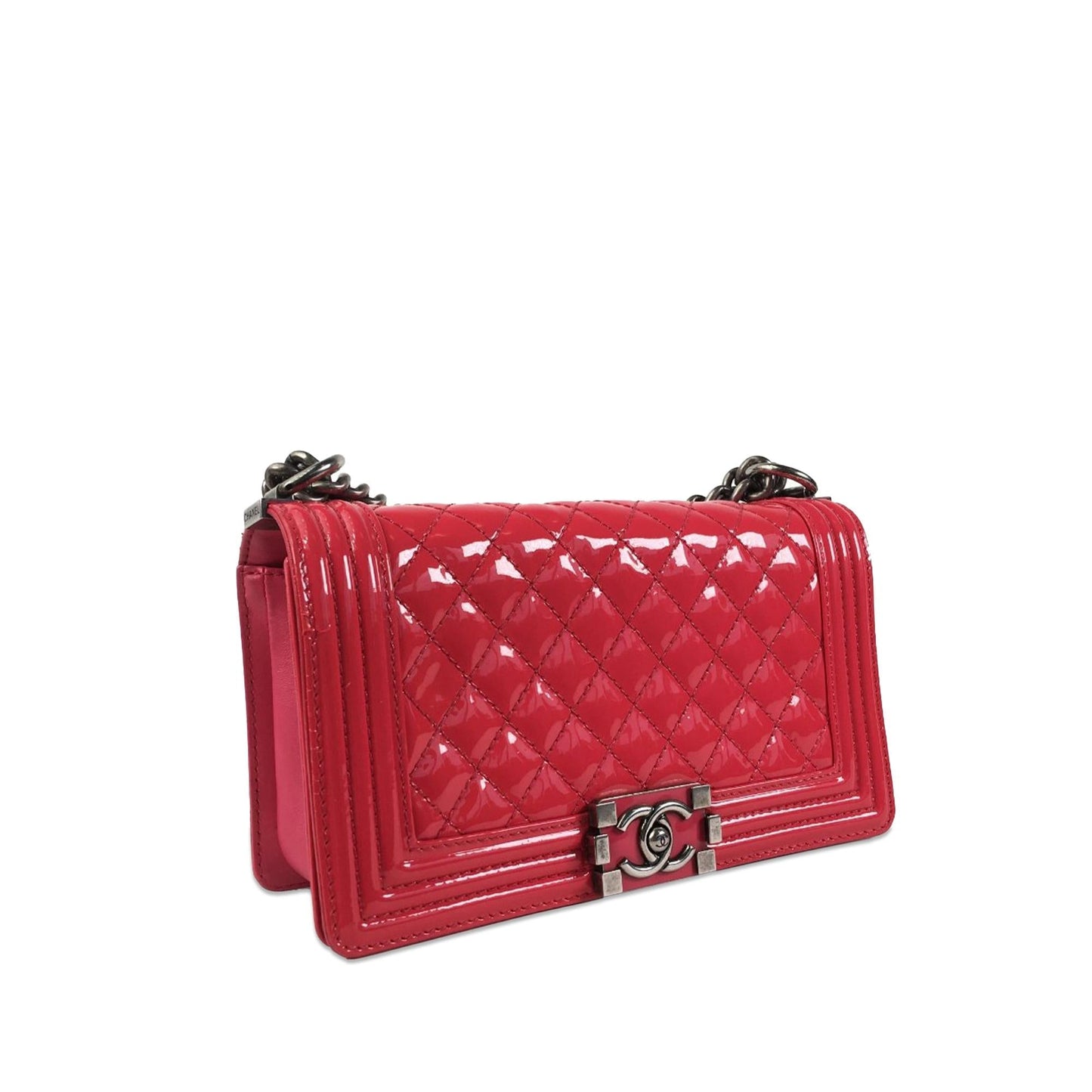 Chanel Patent Boy Flap SHG-Q9F2oG Handbag
