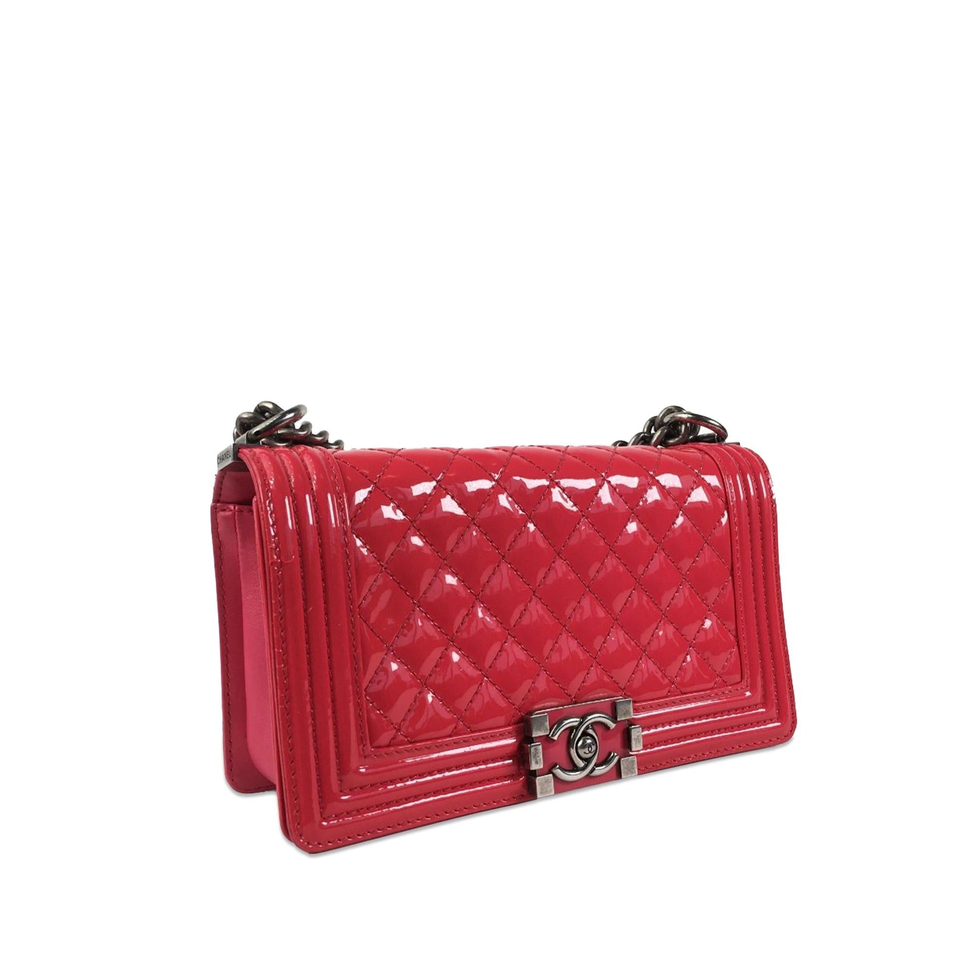 Chanel Patent Boy Flap SHG-Q9F2oG Handbag