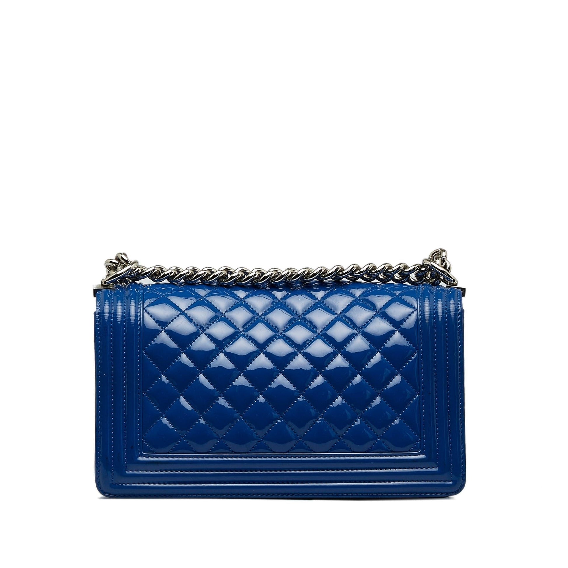 Chanel Patent Boy Plexiglass SHG-MIDfdG Crossbody Bag