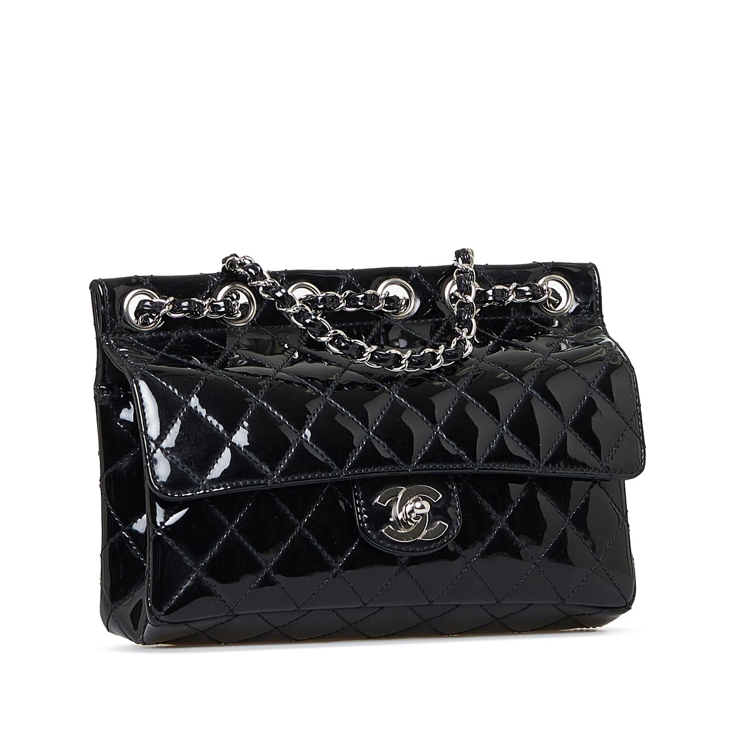 Chanel Patent -Through Flap SHG-TQ2hq6 Shoulder Bag