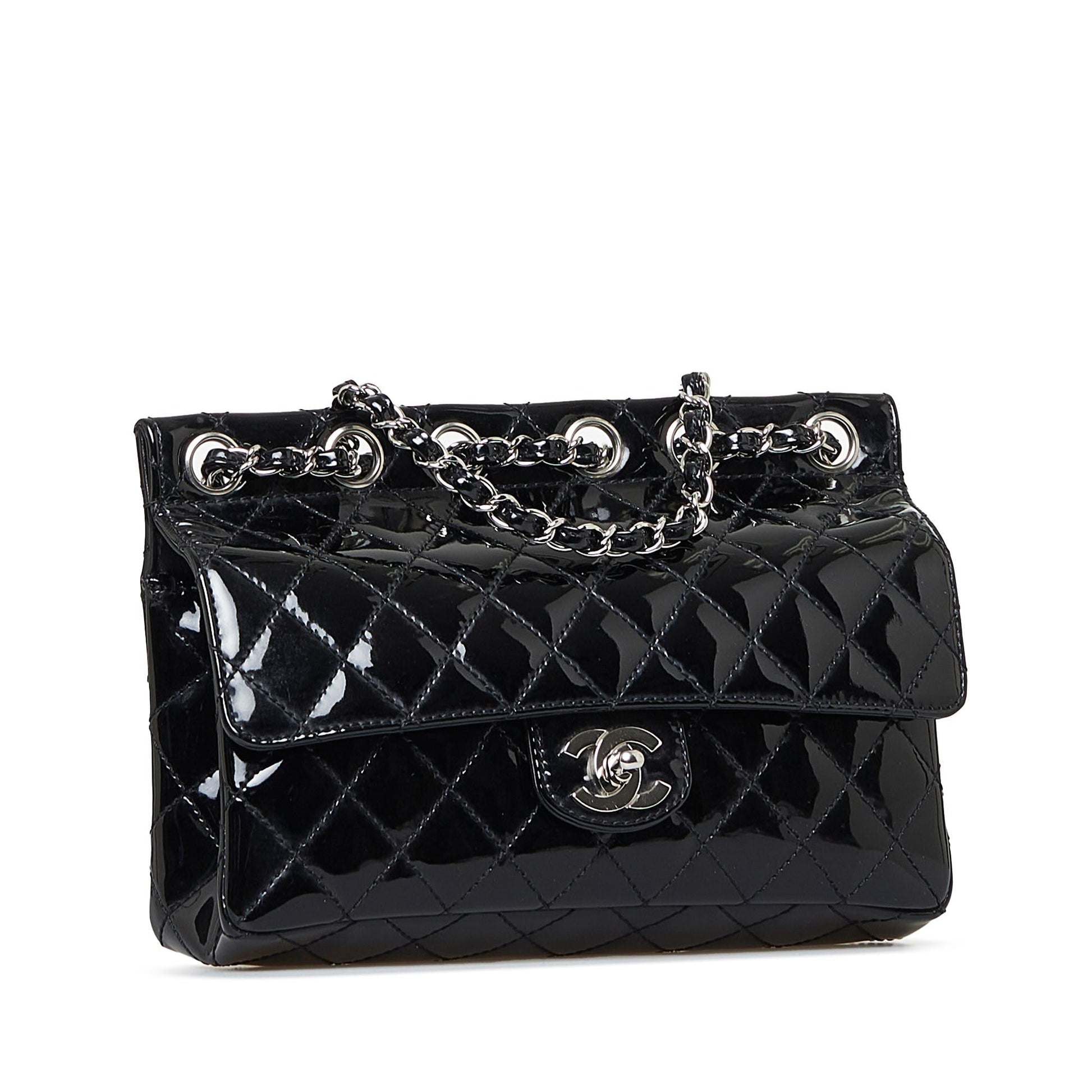 Chanel Patent -Through Flap SHG-TQ2hq6 Shoulder Bag