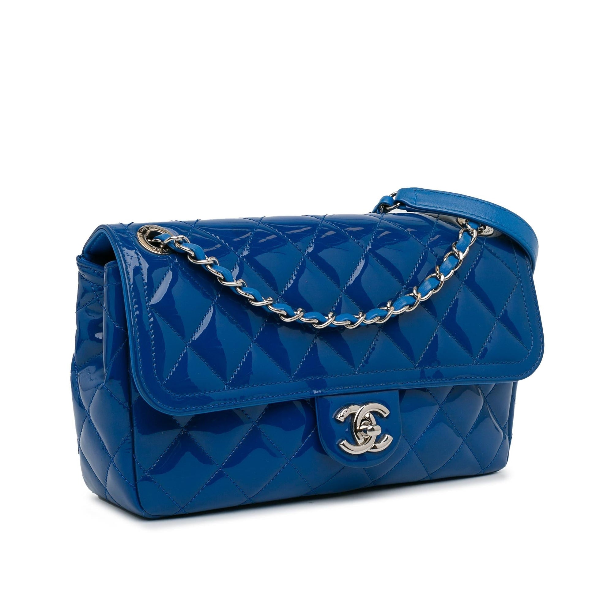 Chanel Patent Coco Shine Flap SHG-Aqx4H2 Handbag