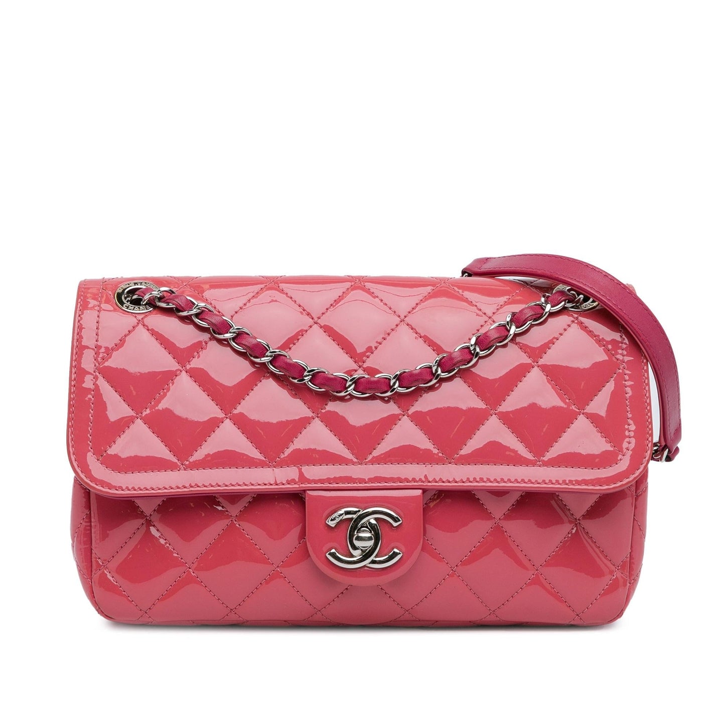 Chanel Patent Coco Shine Flap SHG-nPn5nJ Handbag