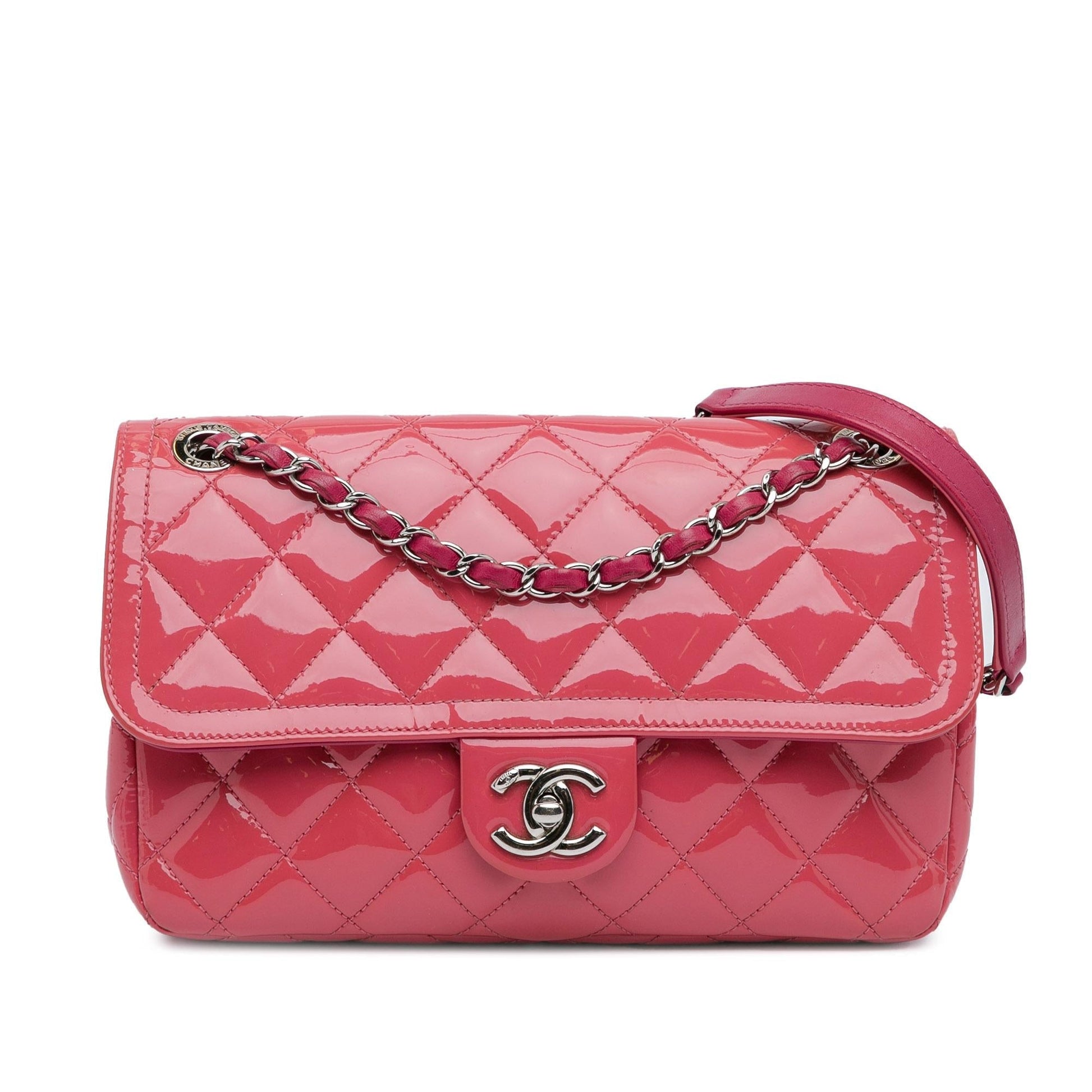Chanel Patent Coco Shine Flap SHG-nPn5nJ Handbag