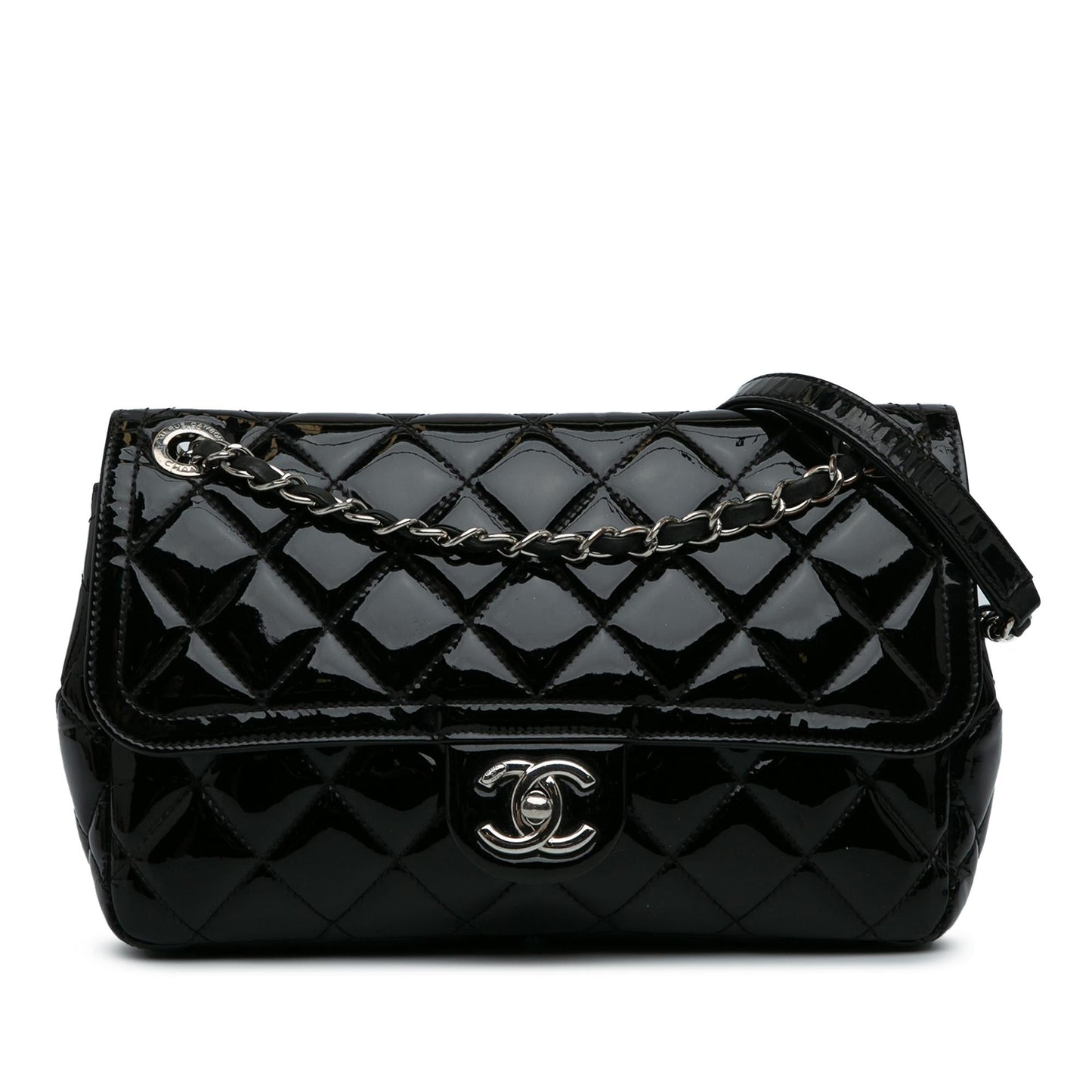 Chanel Patent Coco Shine Flap SHG-jeEdZZ Handbag