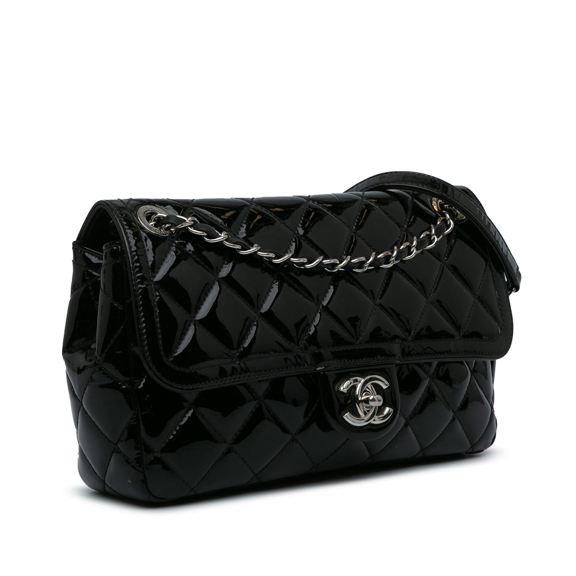 Chanel Patent Coco Shine Flap SHG-jeEdZZ Handbag