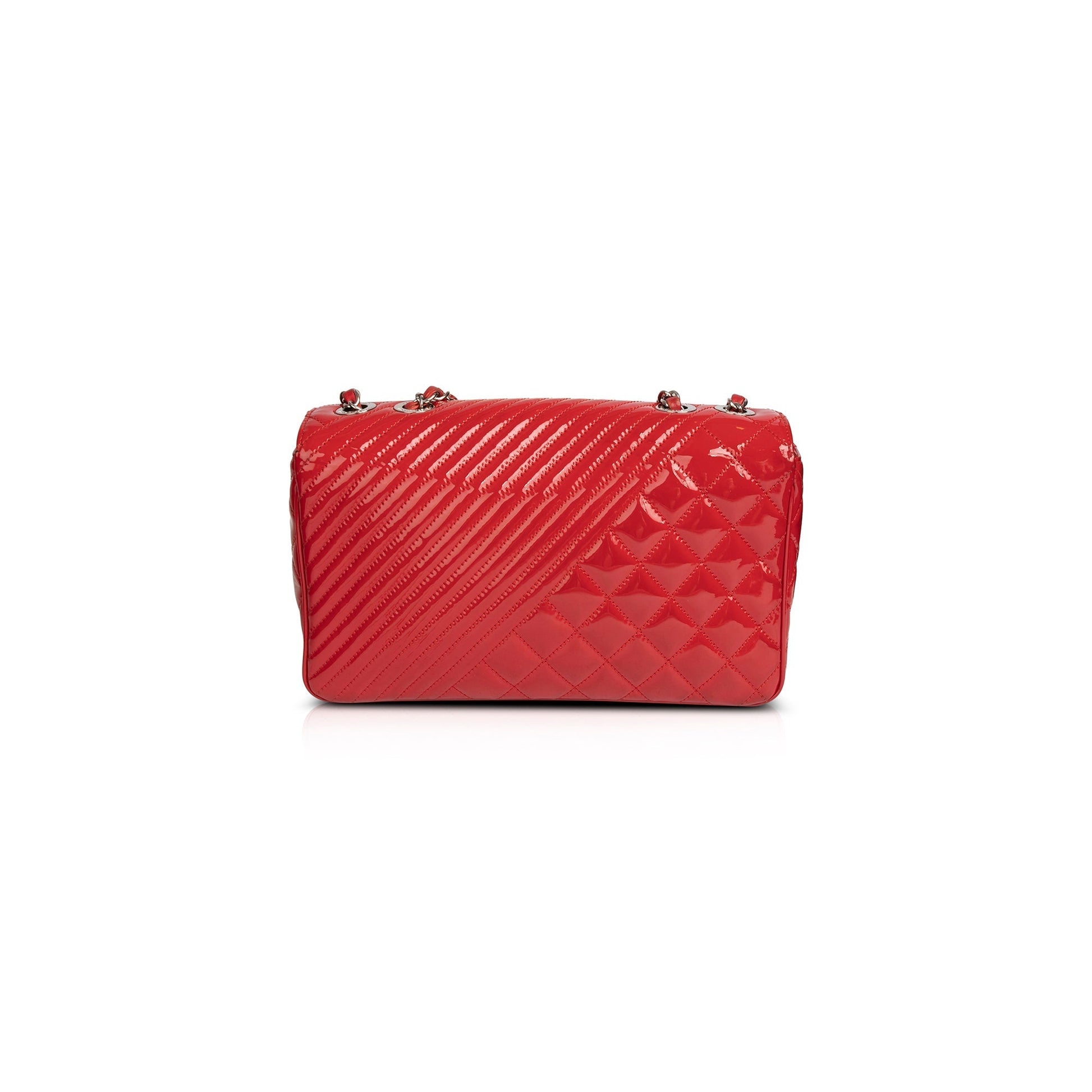 Chanel Patent Paris-Dubai Coco Boy Flap Leather Travel Bag