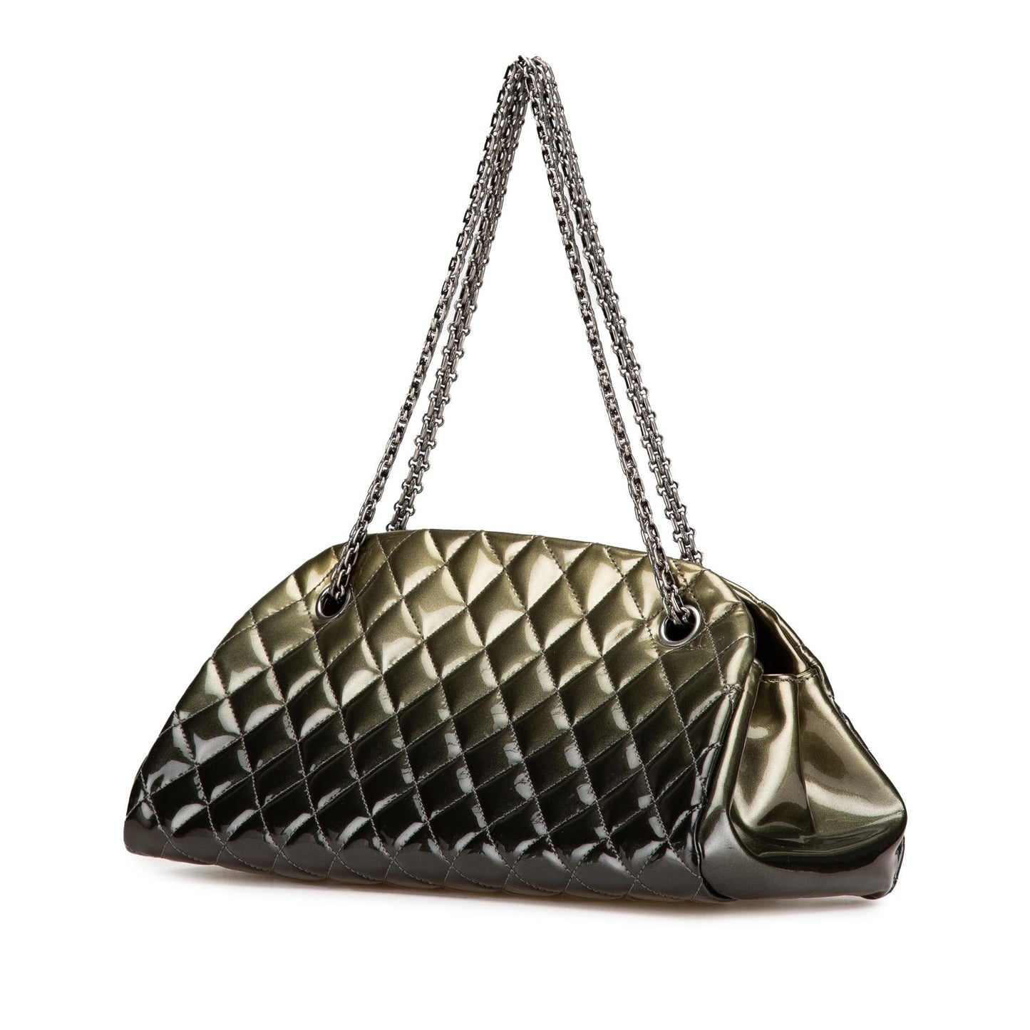 Chanel Patent Ombre Just Mademoiselle Shoulder Bag
