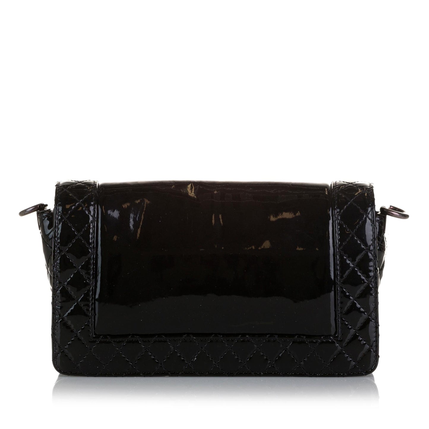 Chanel Patent Reverso Boy Flap SHG Handbag