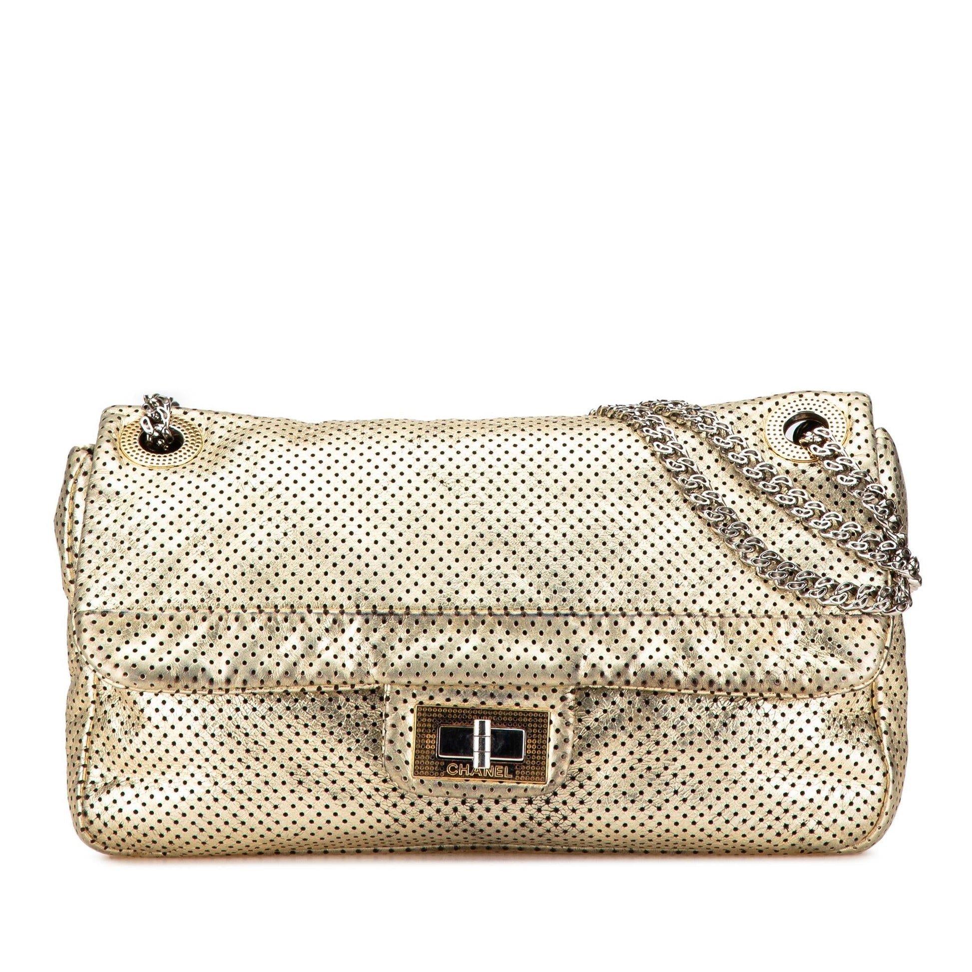 Chanel Perforated Calfskin Reissue Drill Flap Handbag
