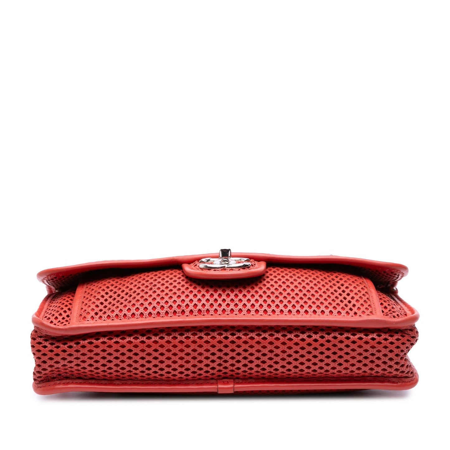 Chanel Perforated Calfskin Up Air Flap Handbag