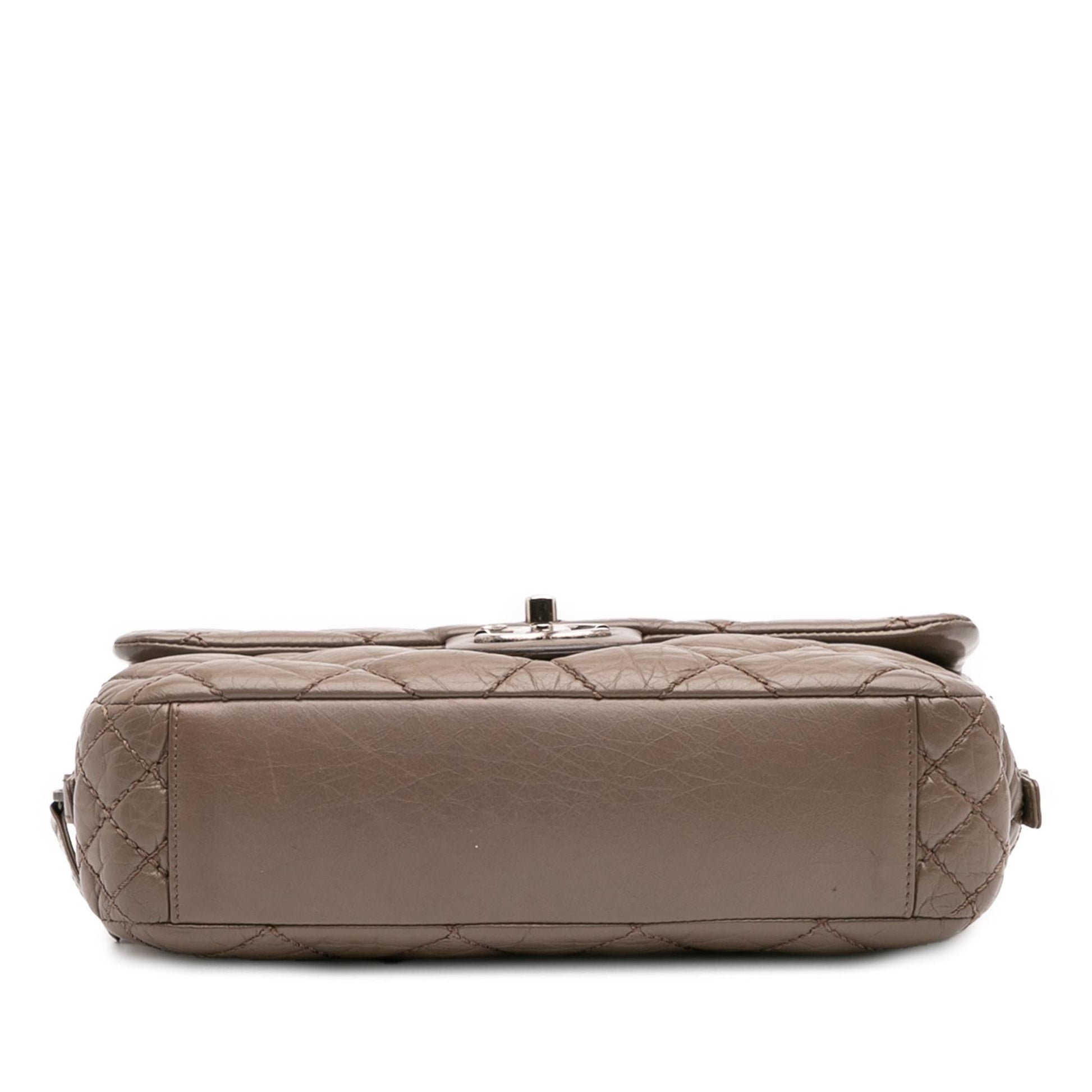 Chanel Quilted Aged Calfskin Portobello Flap Handbag