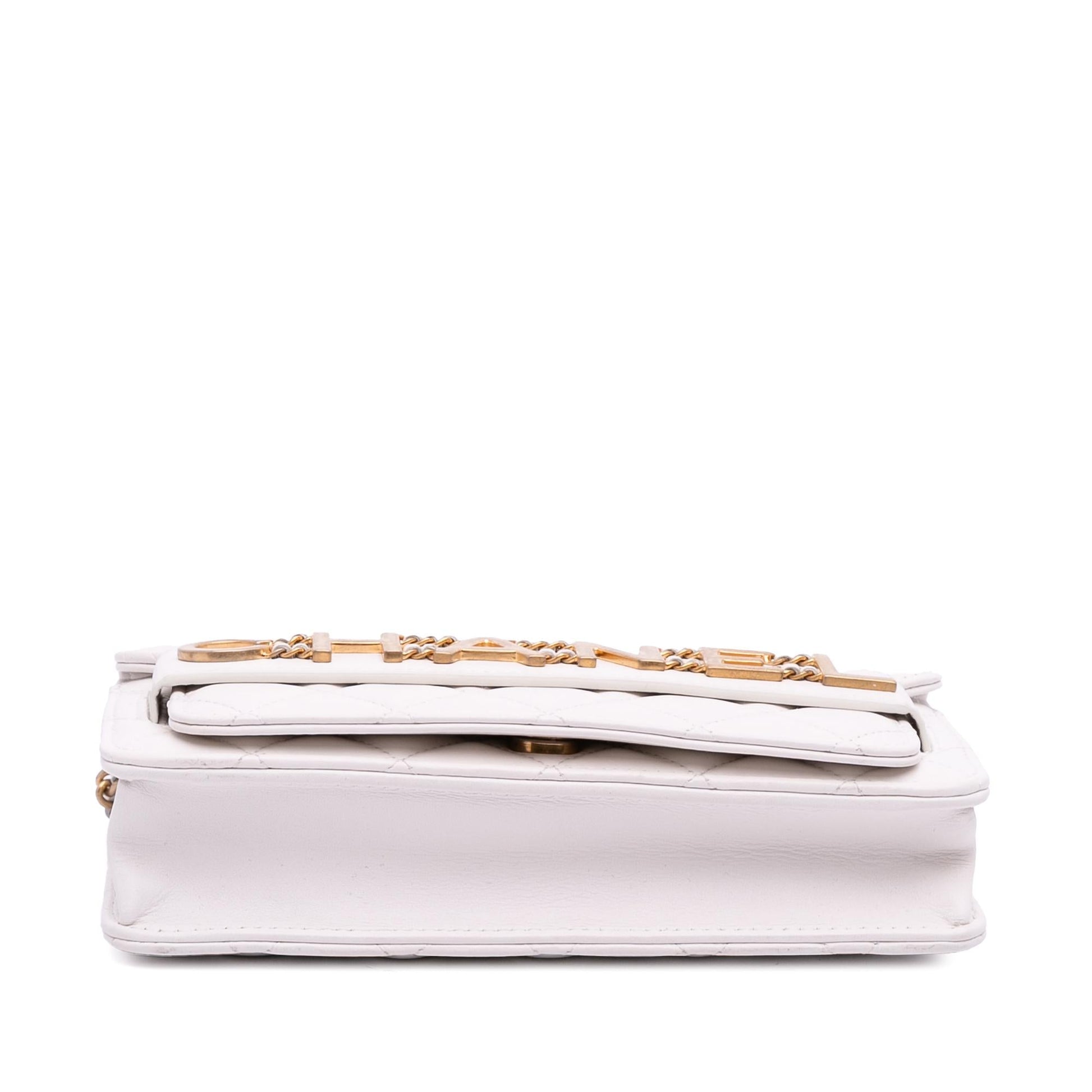 Chanel Quilted Calfskin Enchained Flap Handbag
