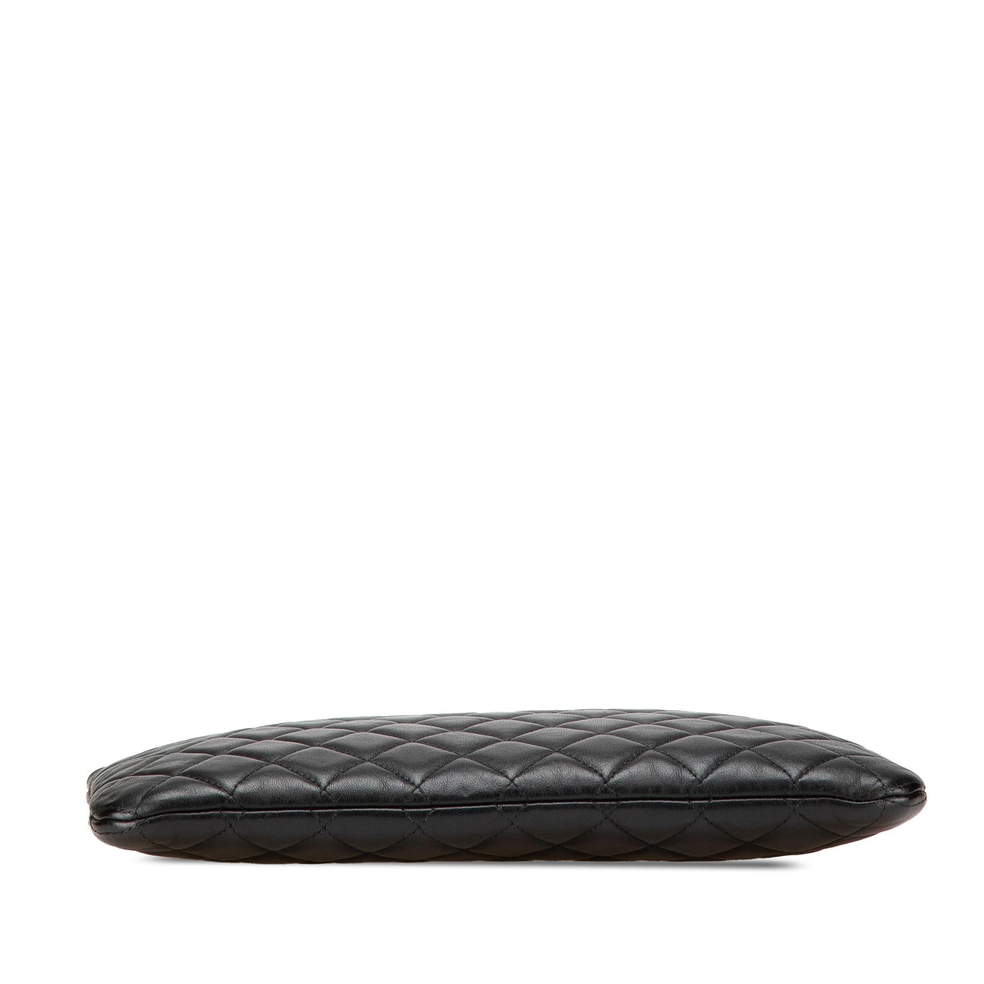 Chanel Quilted Caviar Boy O Clutch Bag Clutch 4
