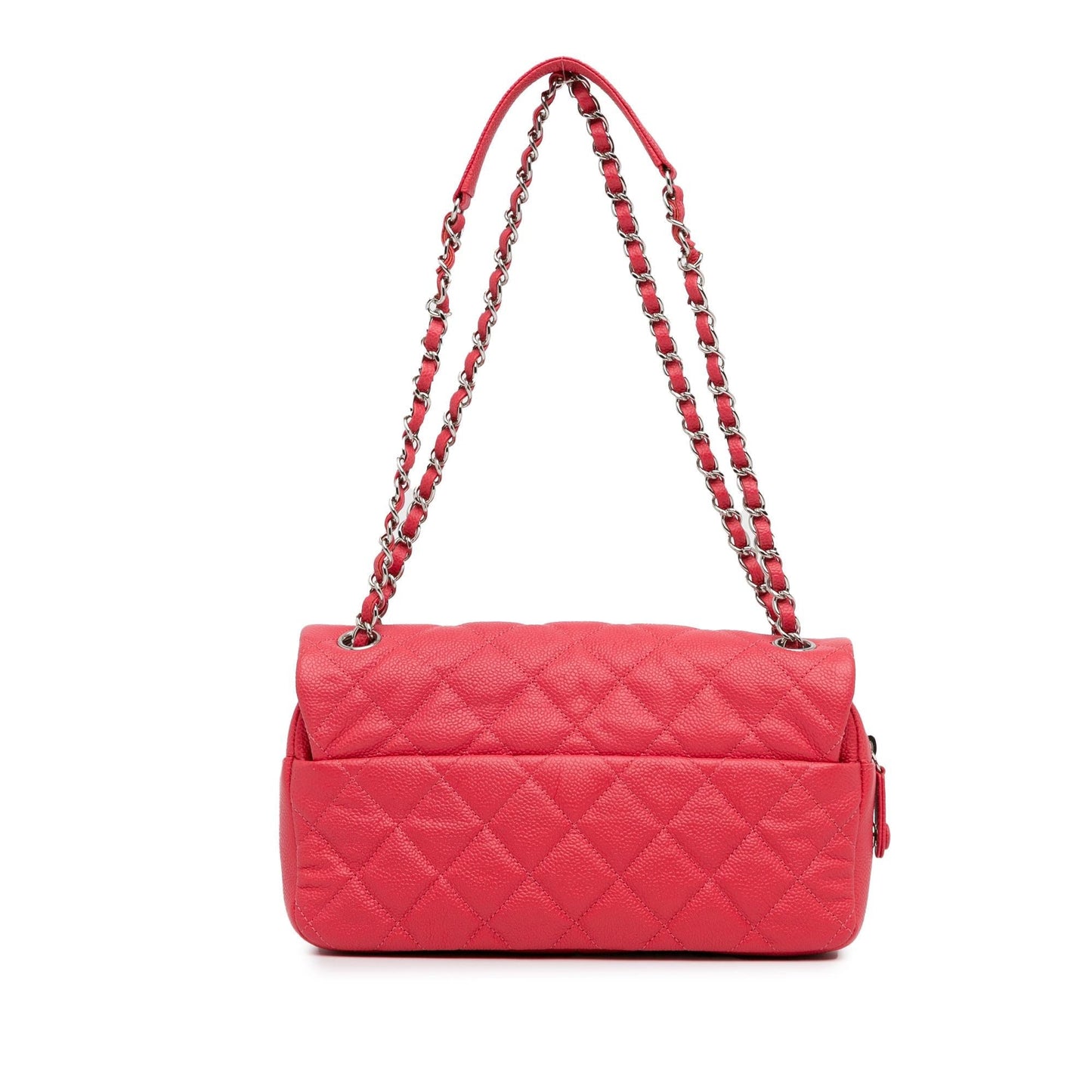 Chanel Medium Quilted Caviar Easy Flap (Shg-Be3R6Z) Bag