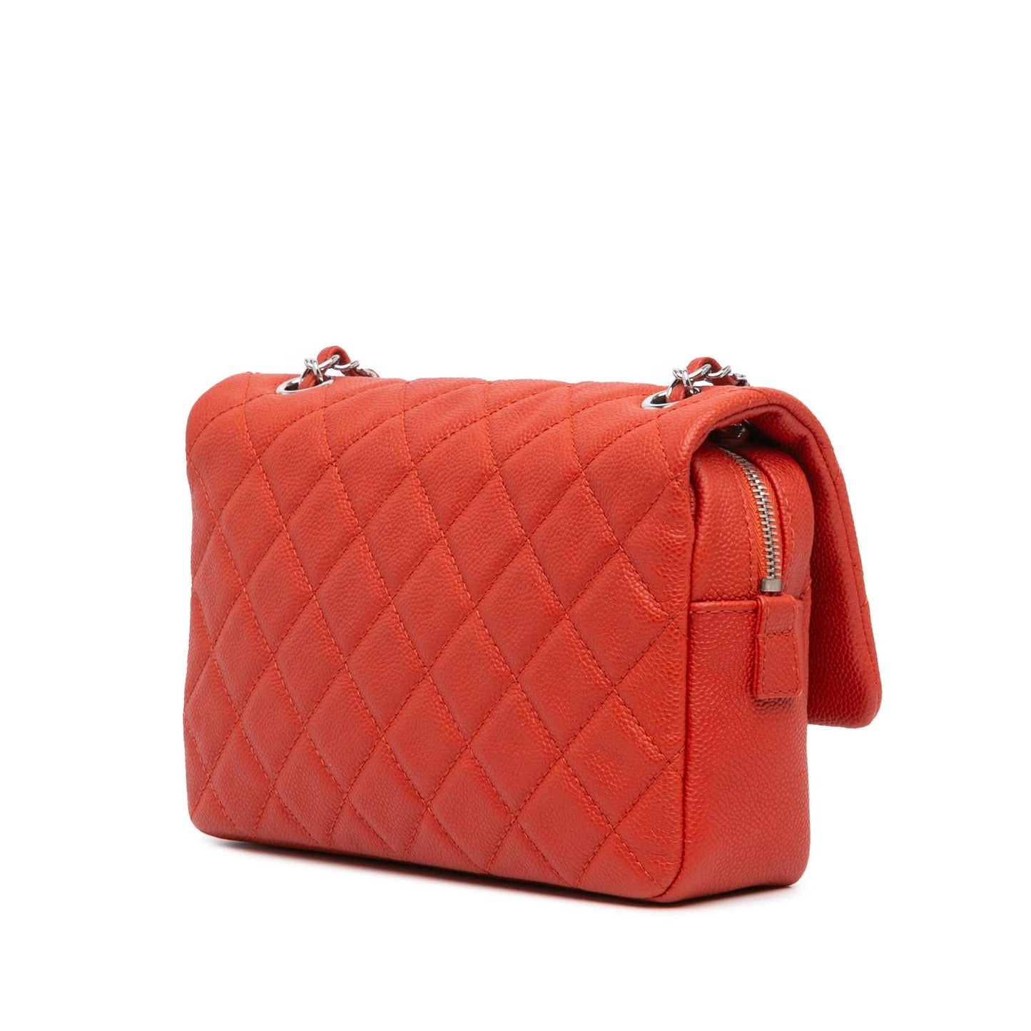 Chanel Quilted Caviar Easy Flap SHG-BKHkPF Handbag