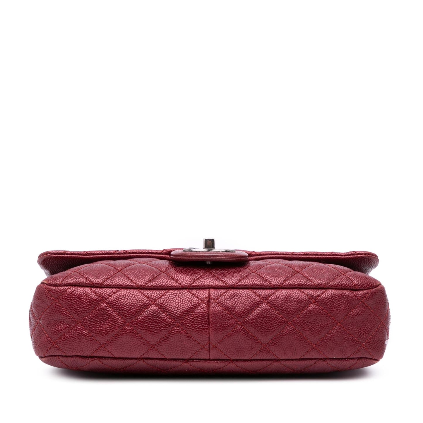 Chanel Quilted Caviar Easy Flap Handbag Flap 3